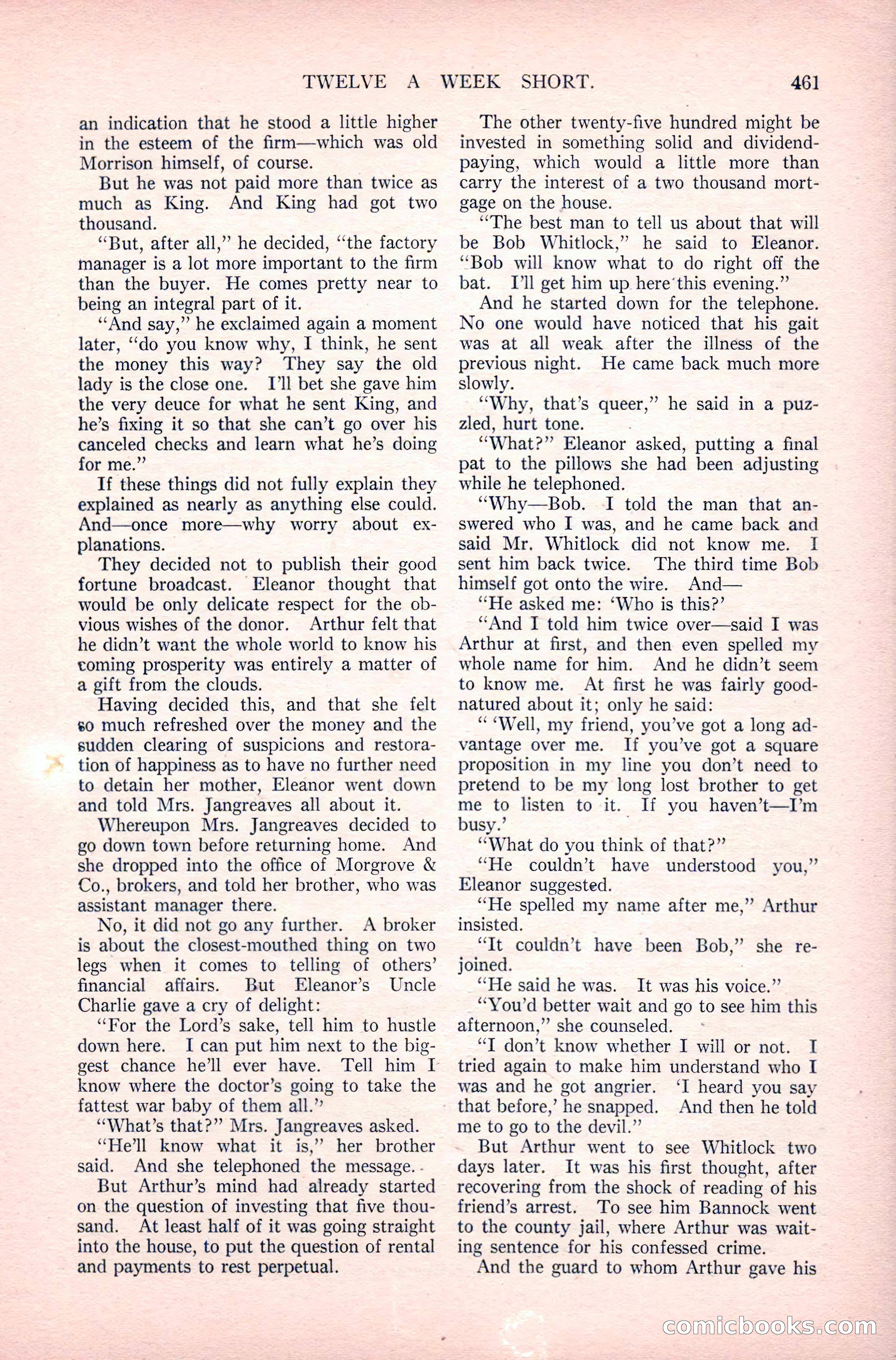 The Argosy, Vol. 82, No. 3 — page 87 of 212