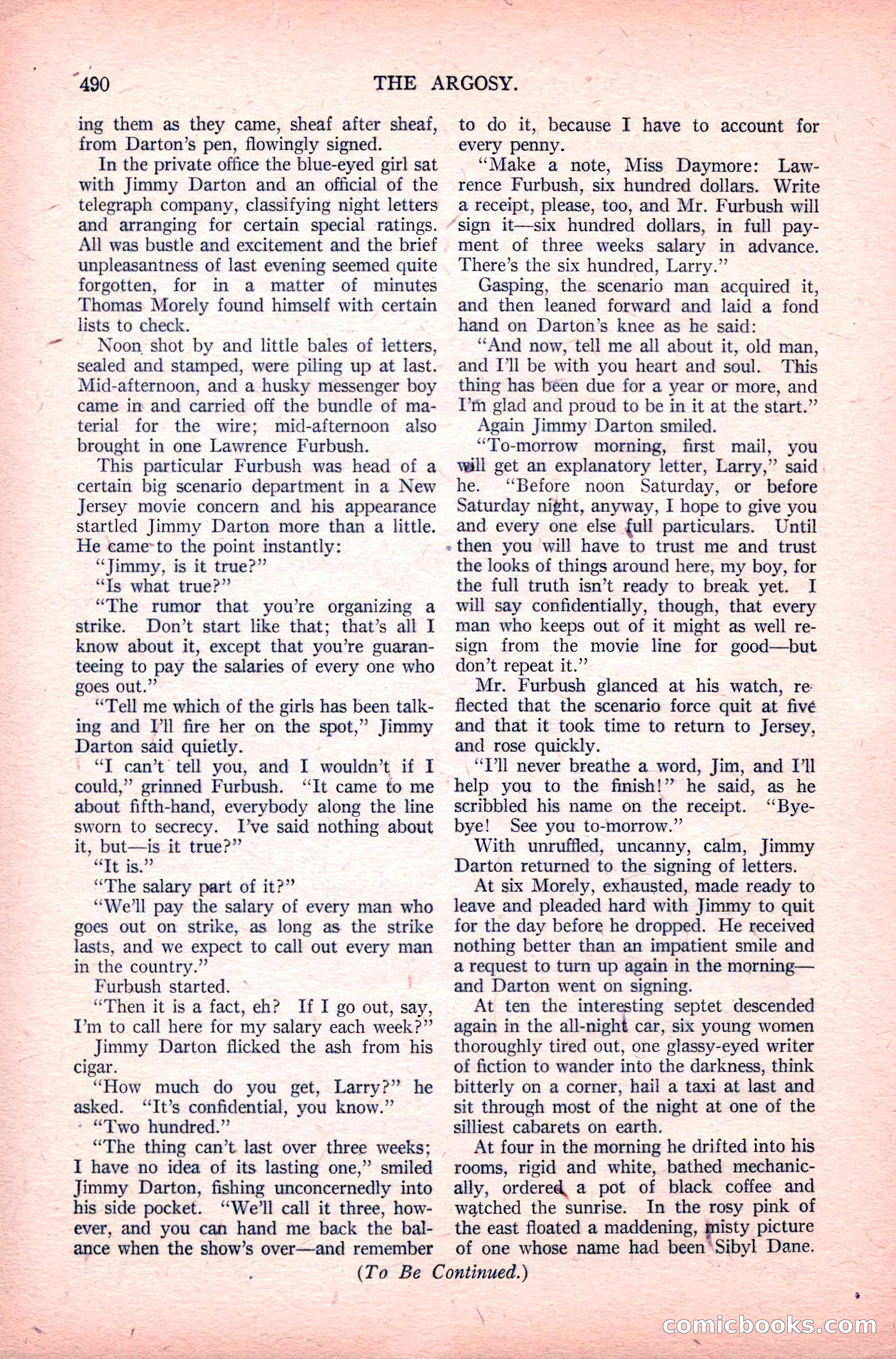 The Argosy, Vol. 82, No. 3 — page 116 of 212