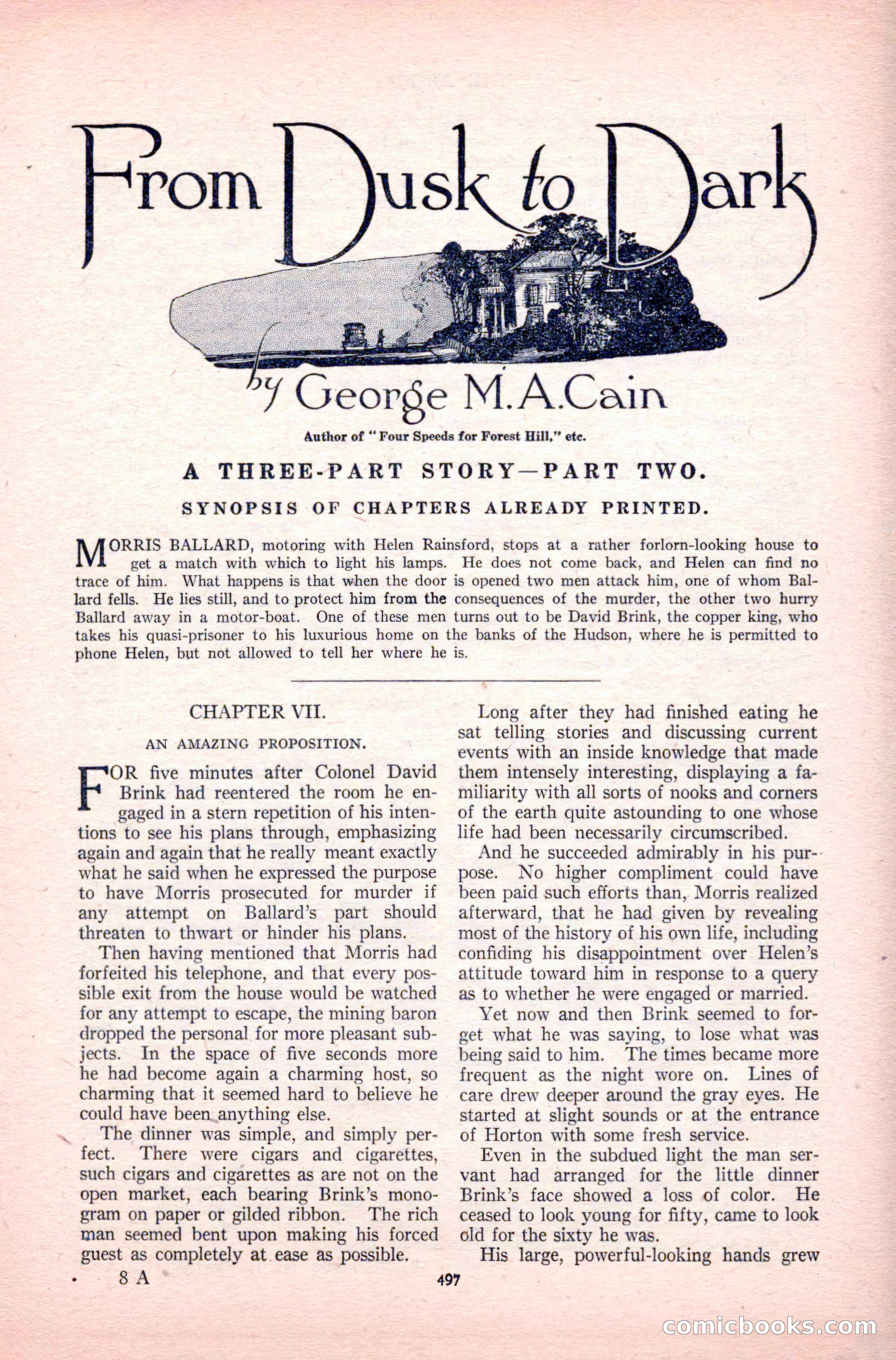 The Argosy, Vol. 82, No. 3 — page 123 of 212