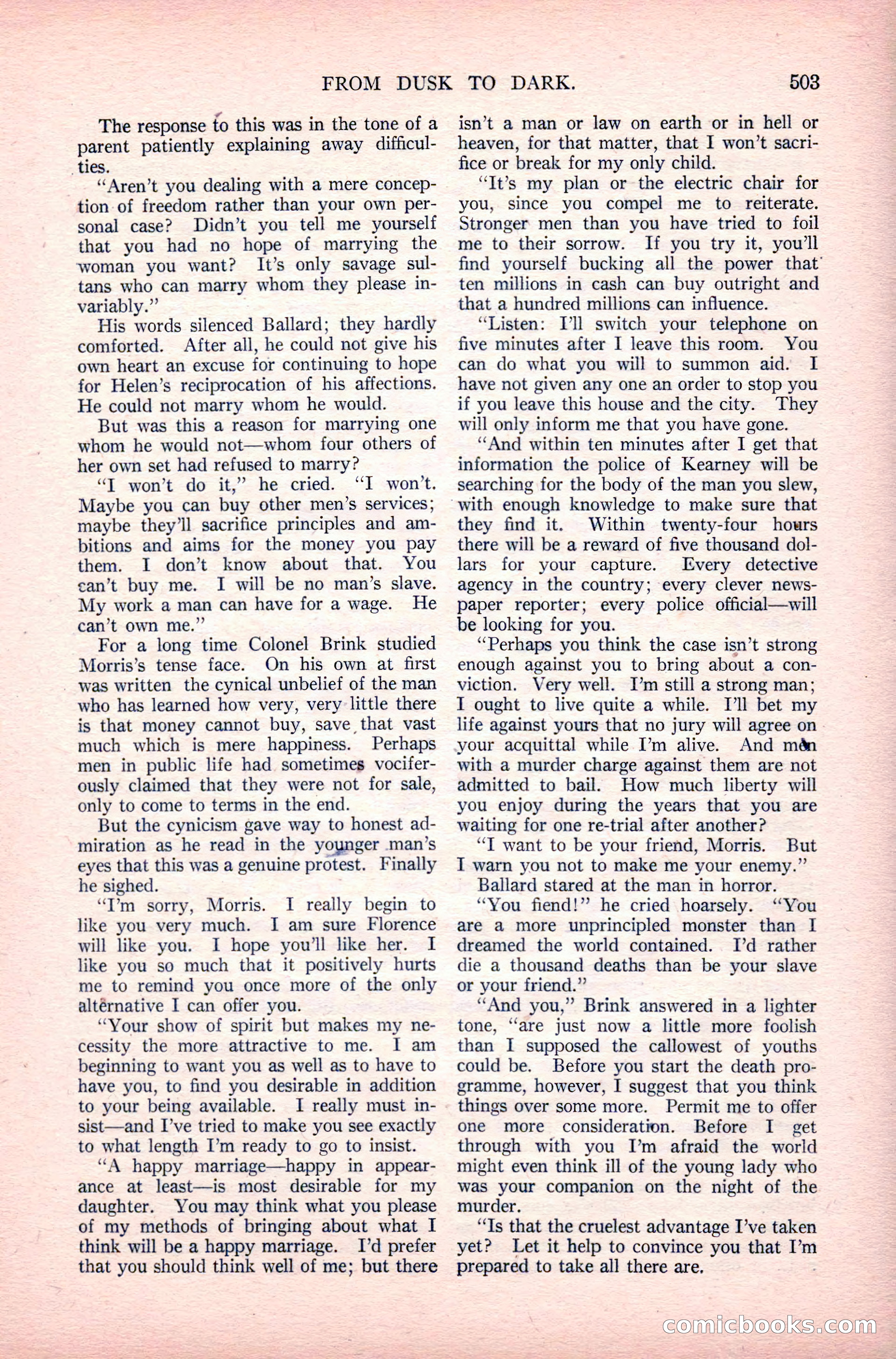 The Argosy, Vol. 82, No. 3 — page 129 of 212