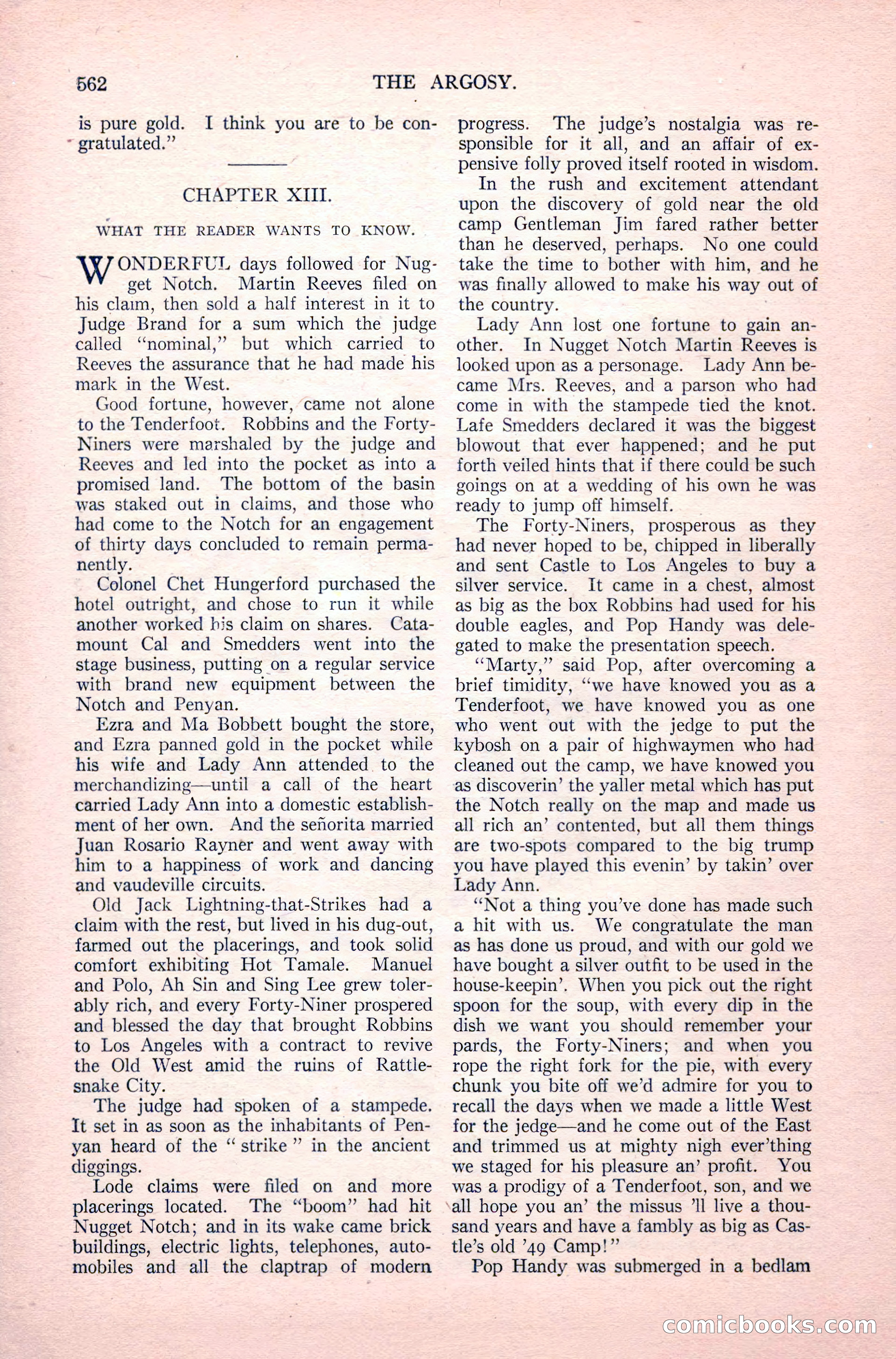 The Argosy, Vol. 82, No. 3 — page 188 of 212