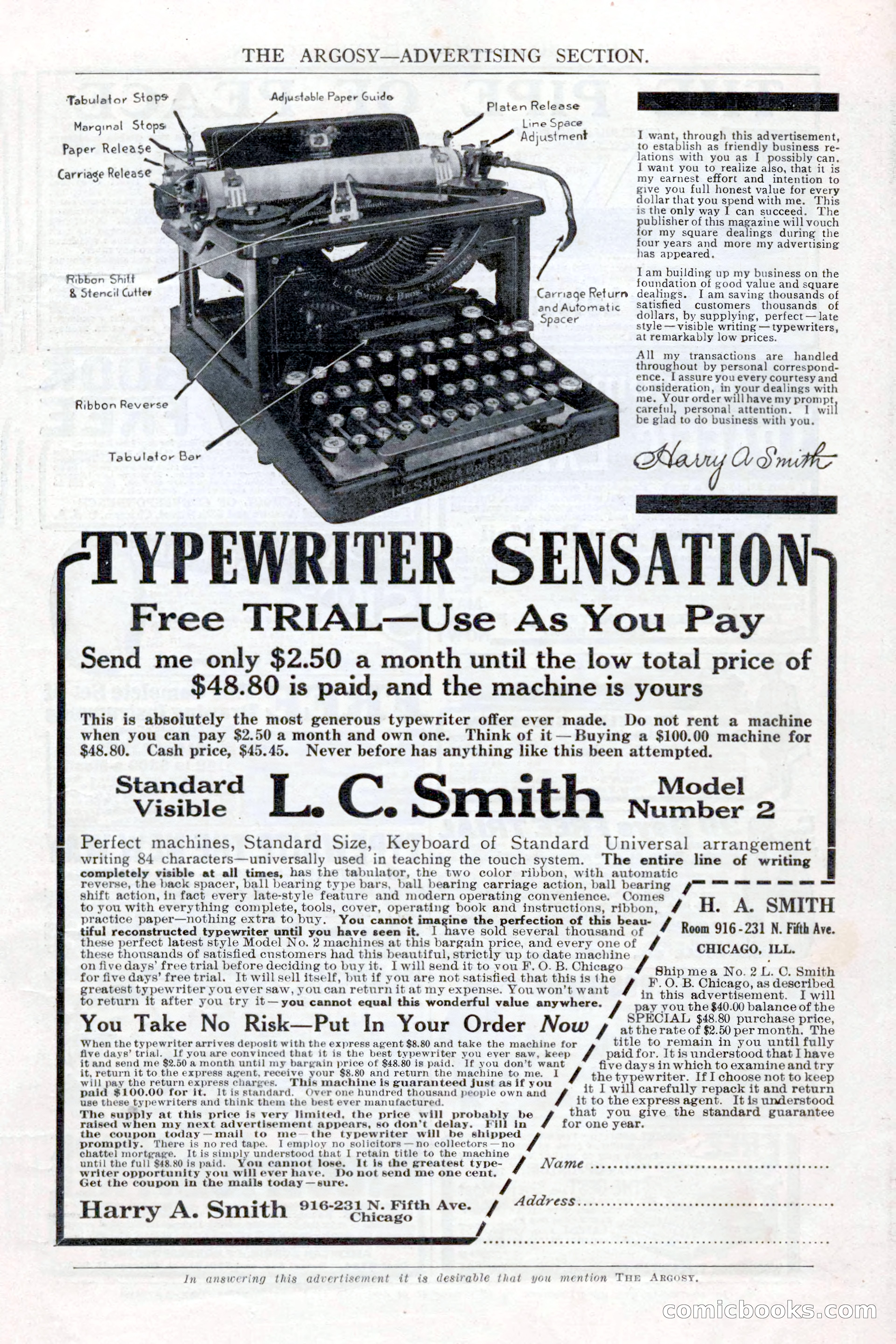 The Argosy, Vol. 82 No. 4 — page 3 of 208