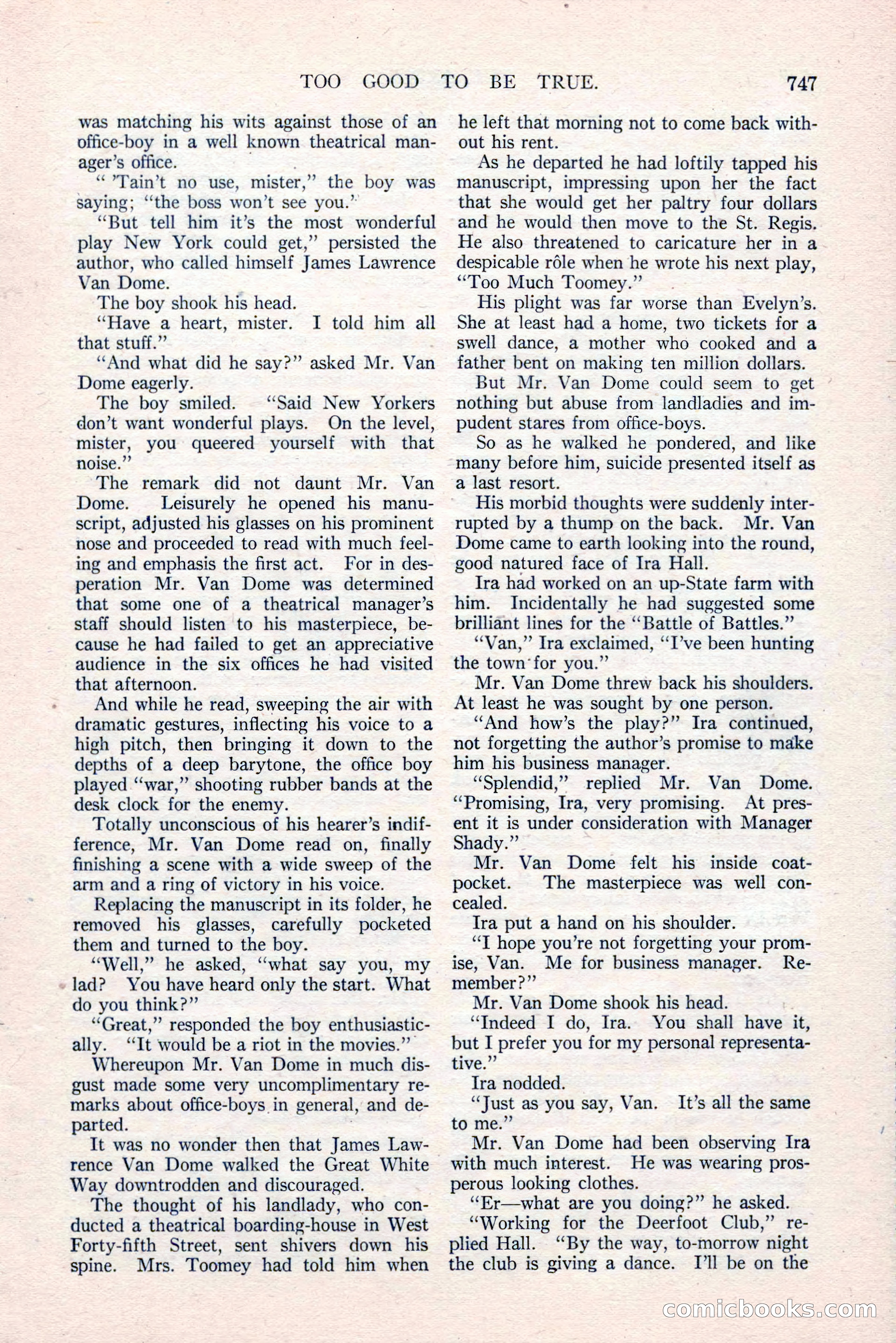 The Argosy, Vol. 82 No. 4 — page 181 of 208