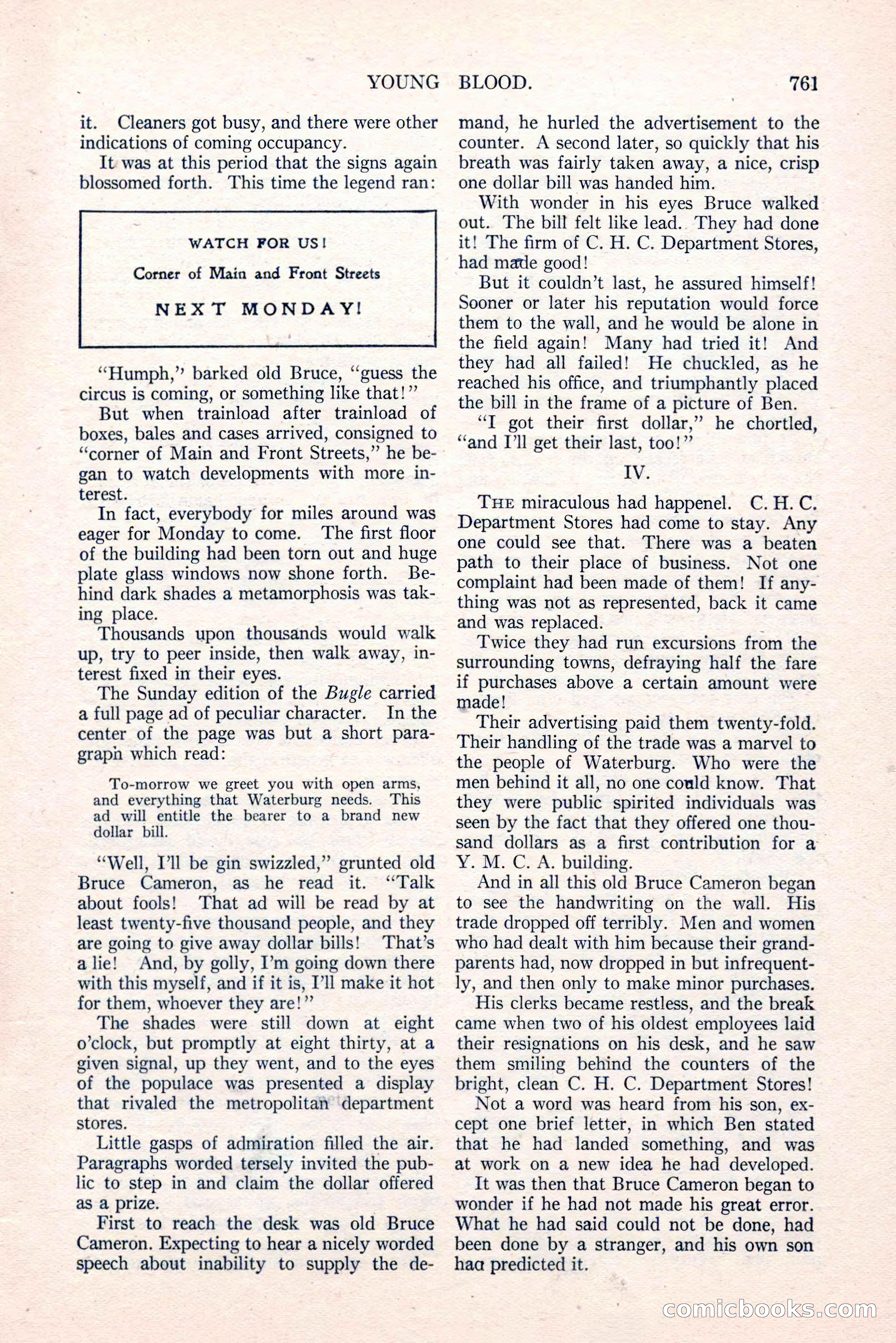 The Argosy, Vol. 82 No. 4 — page 195 of 208