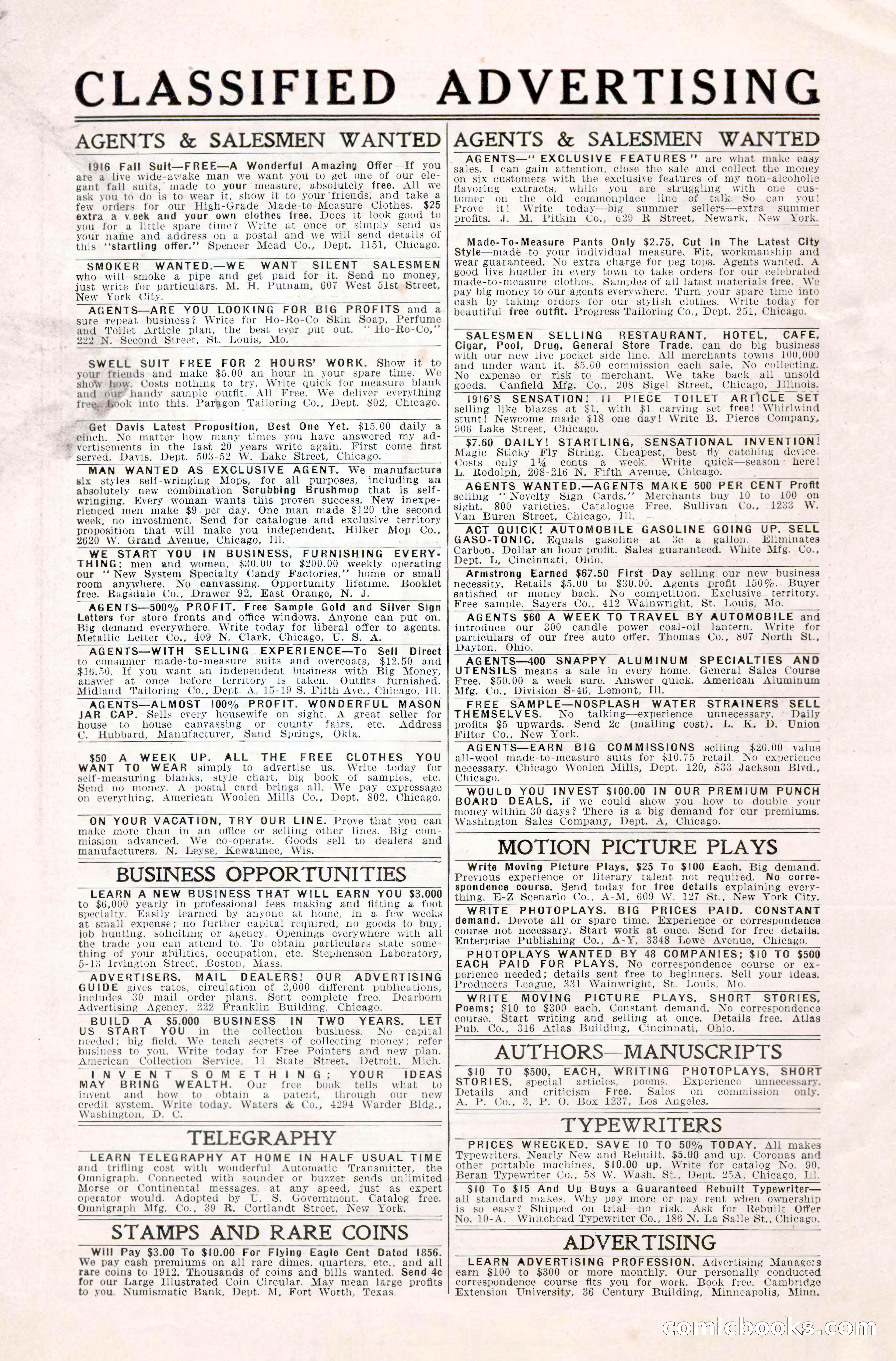 The Argosy, Vol. 83 No. 1 — page 6 of 204