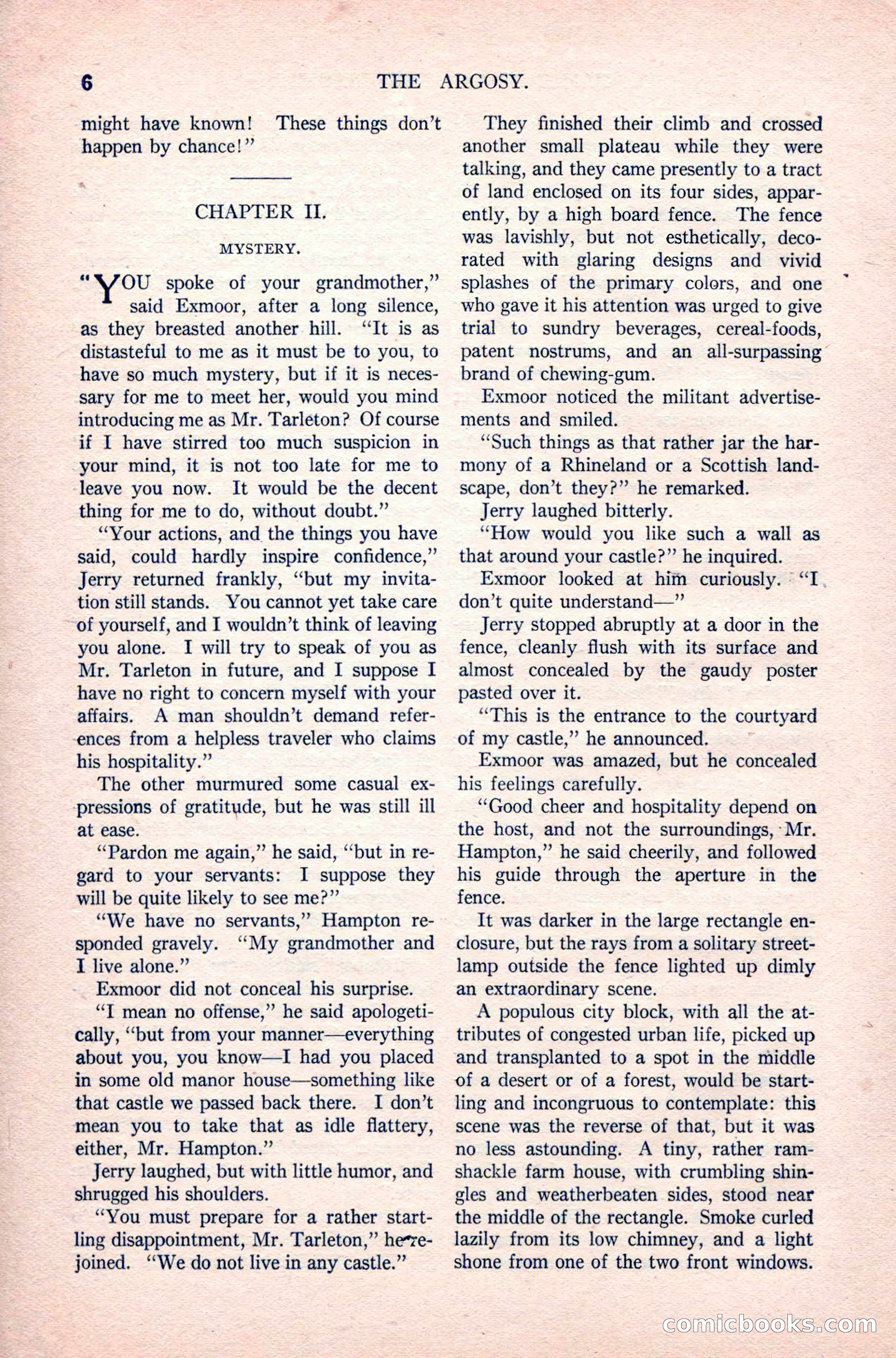 The Argosy, Vol. 83 No. 1 — page 16 of 204