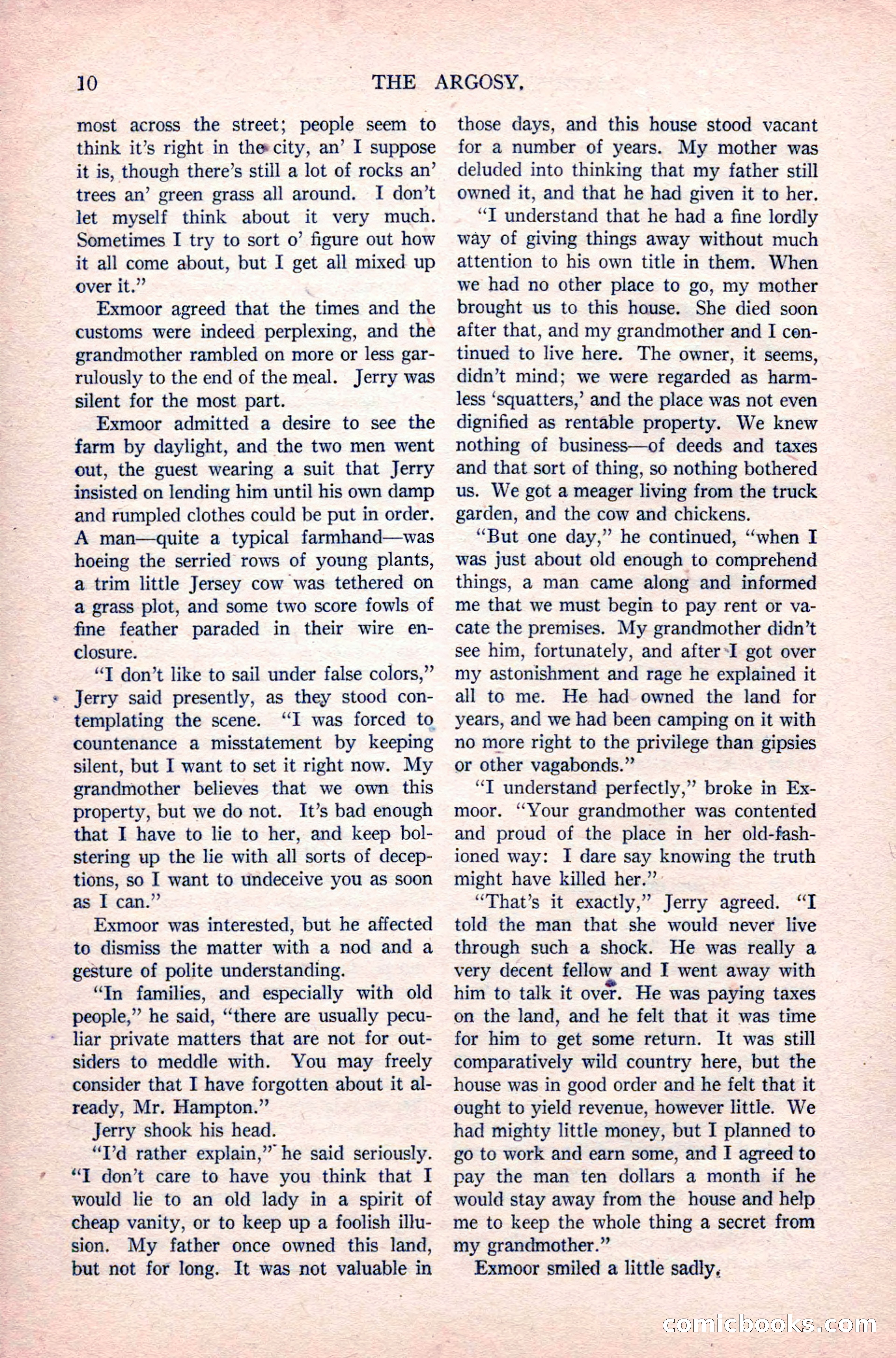 The Argosy, Vol. 83 No. 1 — page 20 of 204