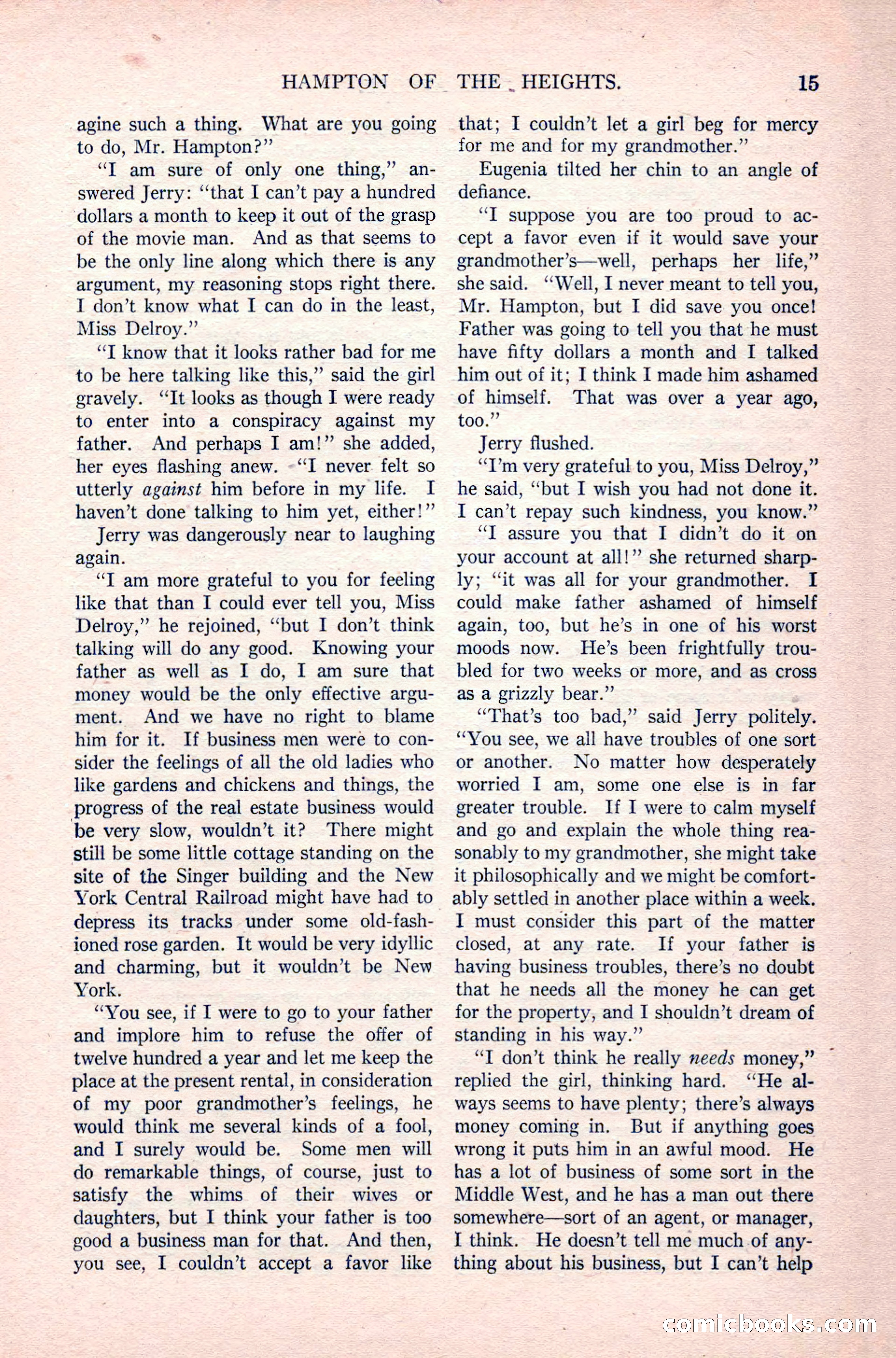 The Argosy, Vol. 83 No. 1 — page 25 of 204