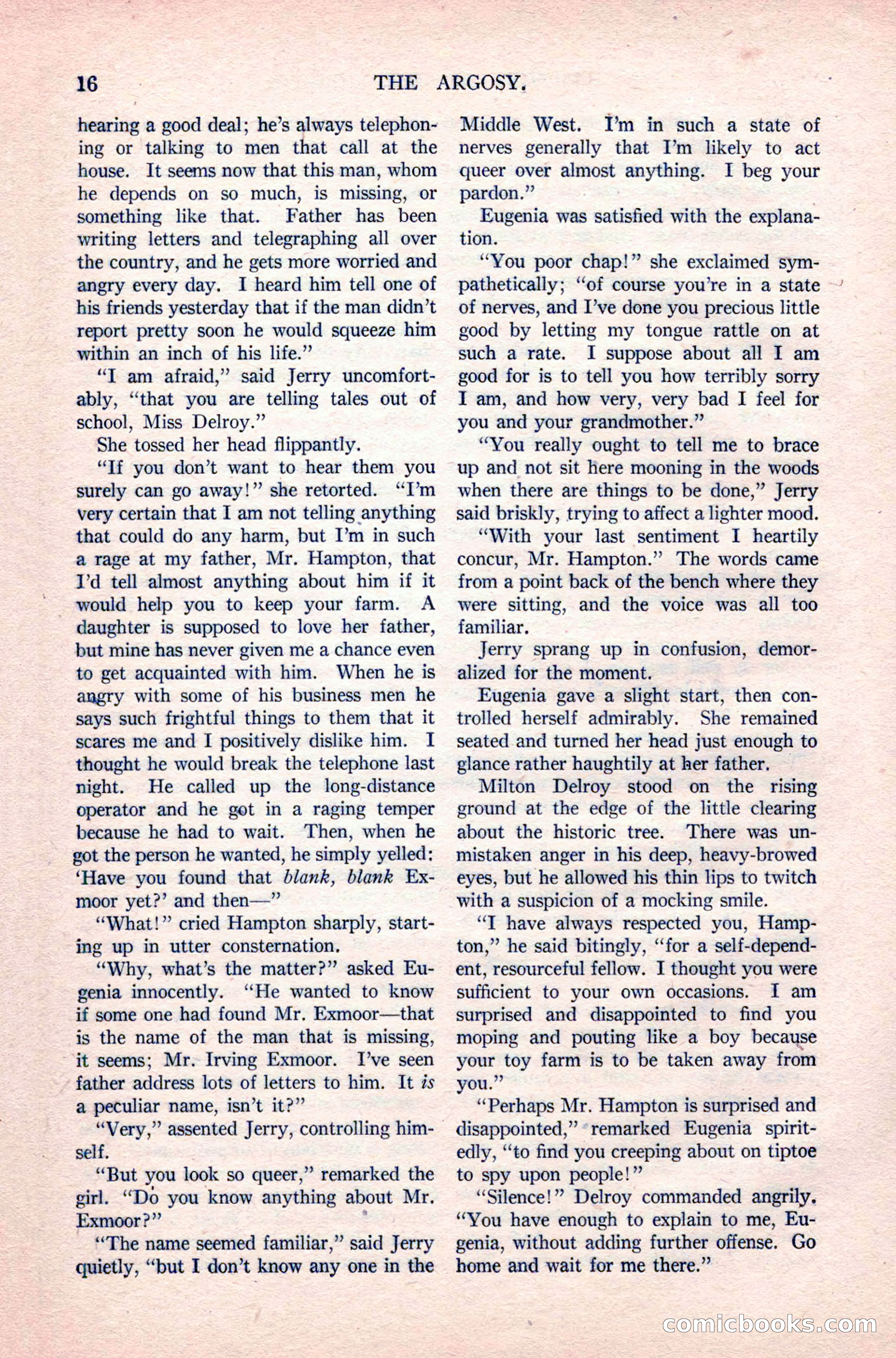 The Argosy, Vol. 83 No. 1 — page 26 of 204
