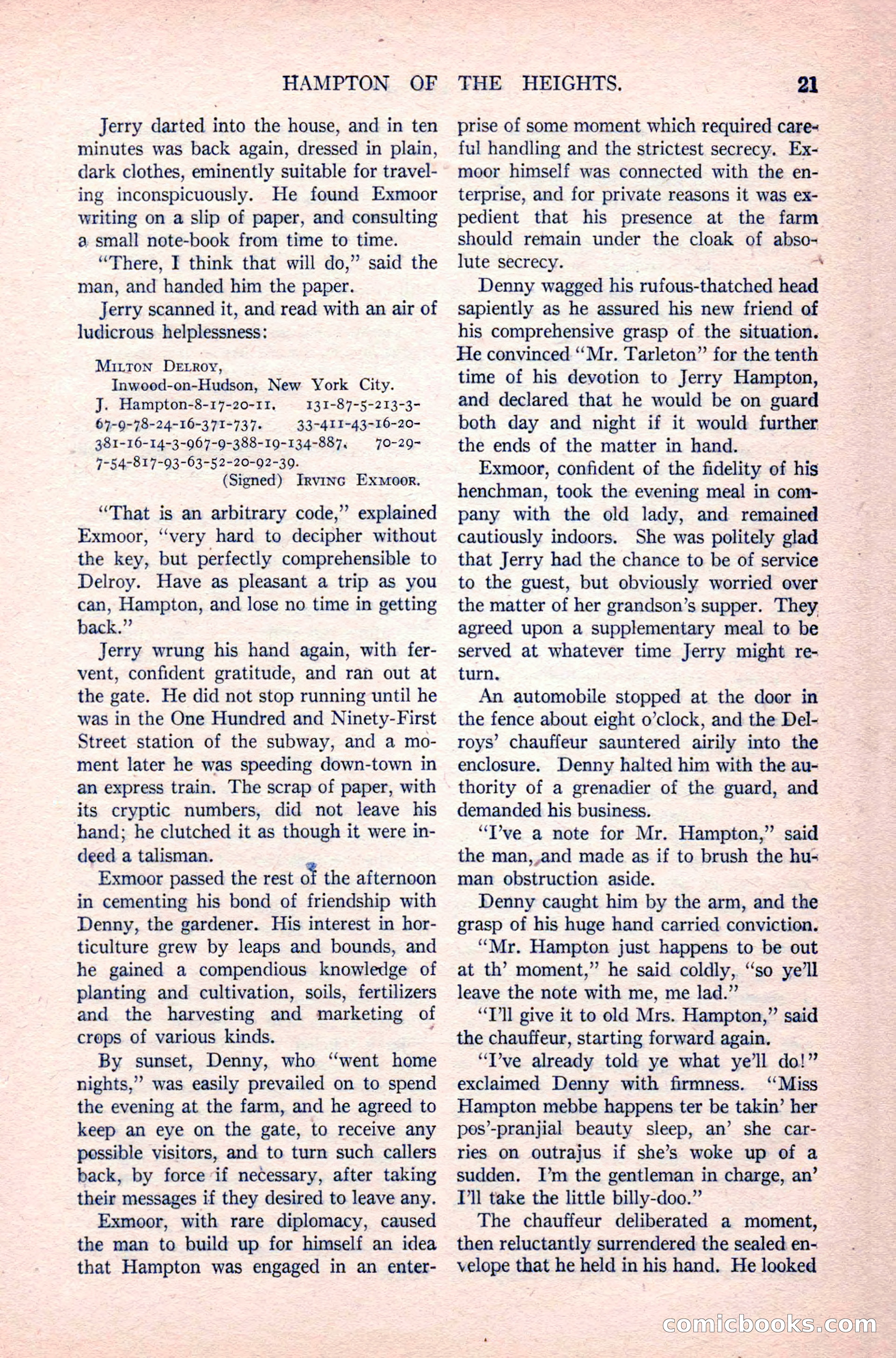 The Argosy, Vol. 83 No. 1 — page 31 of 204