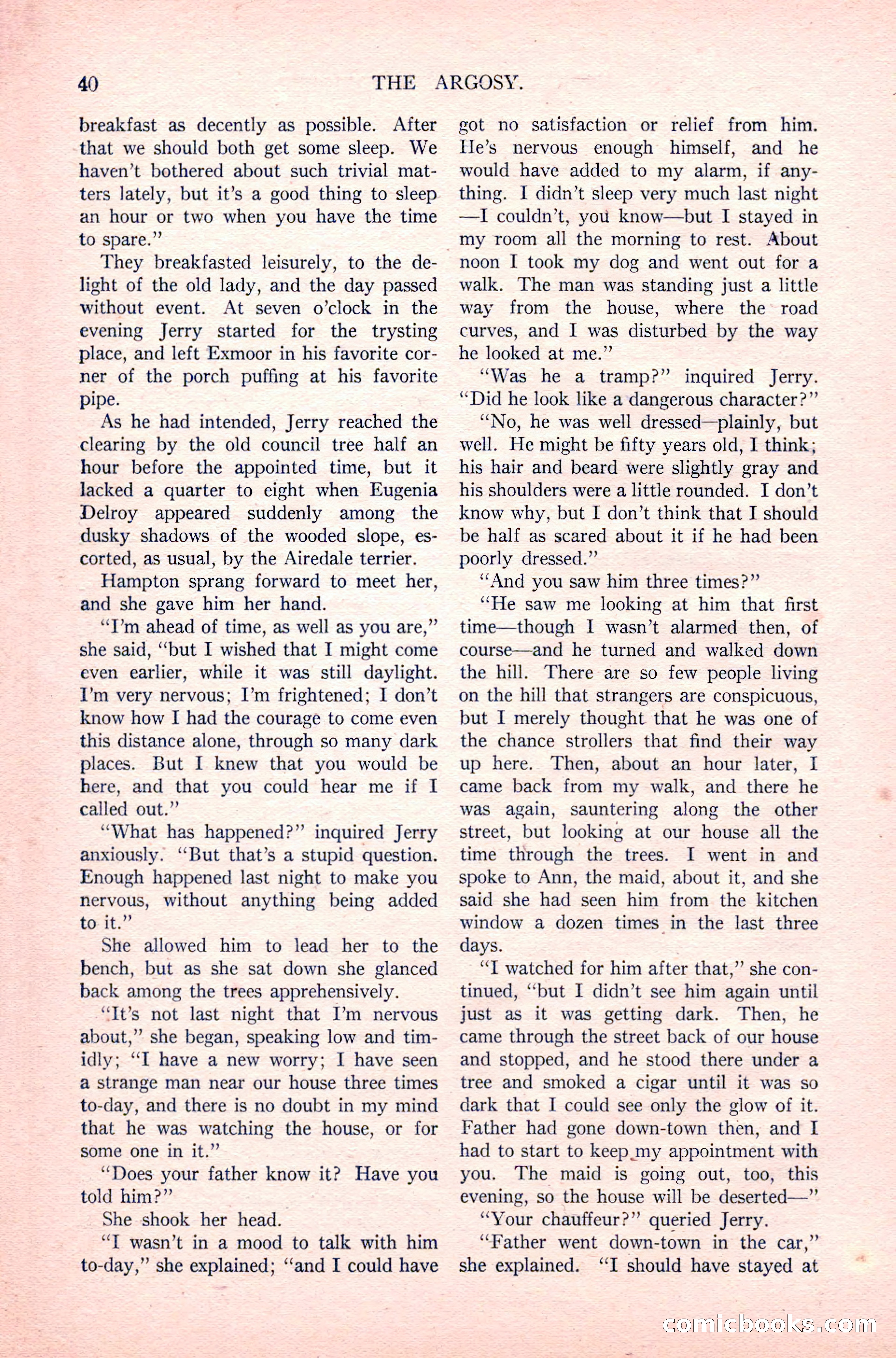 The Argosy, Vol. 83 No. 1 — page 50 of 204