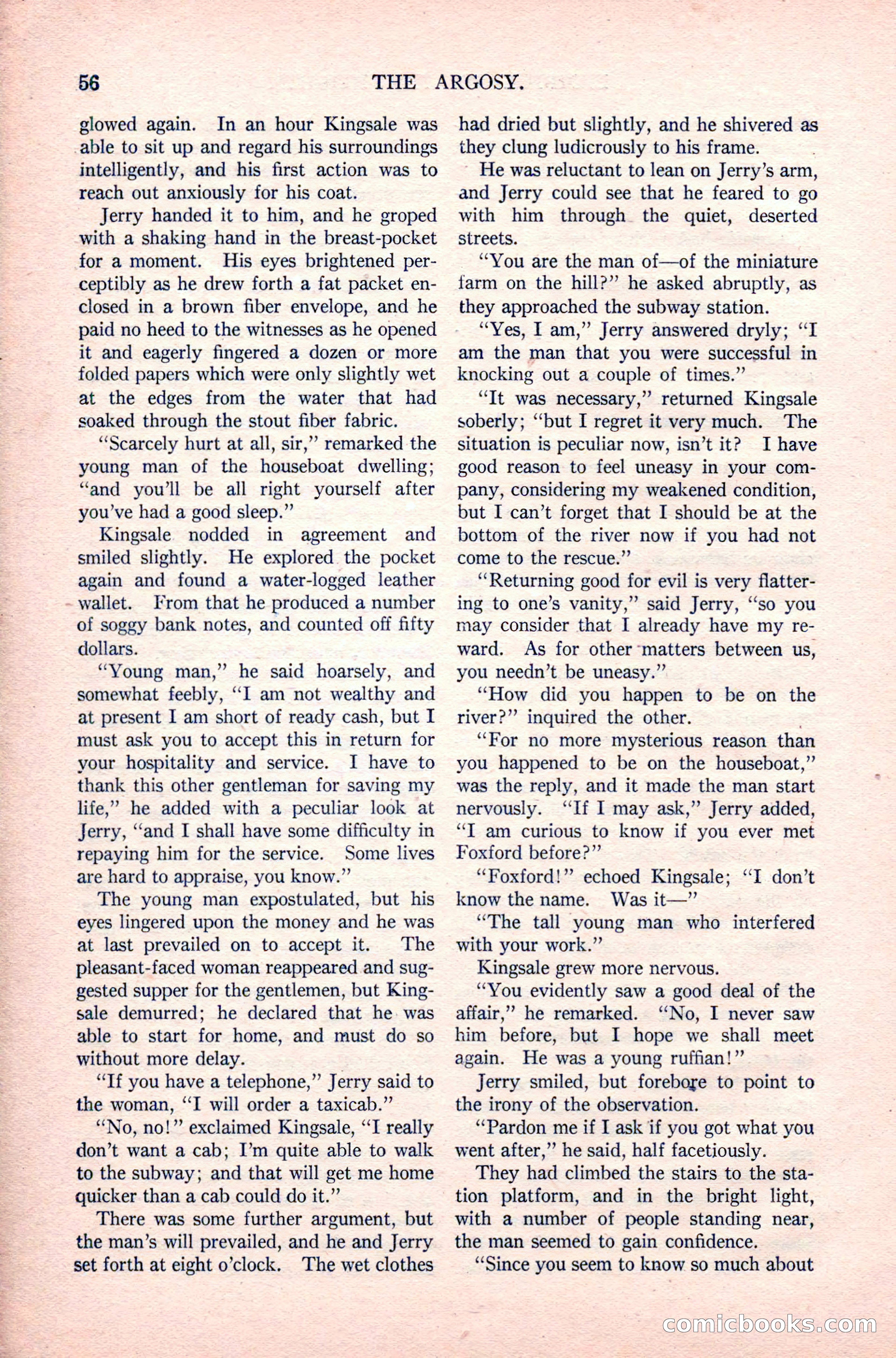 The Argosy, Vol. 83 No. 1 — page 66 of 204