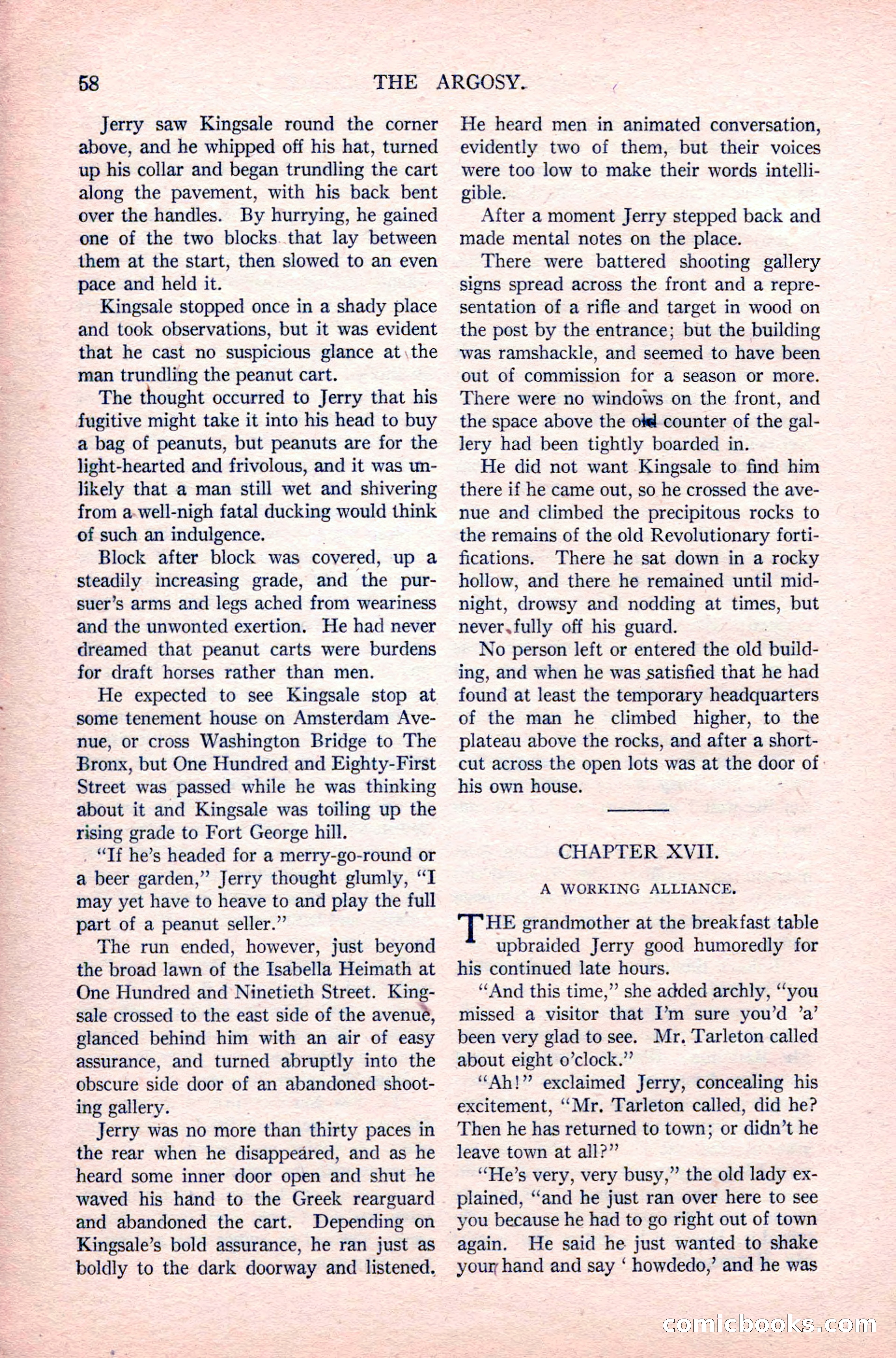 The Argosy, Vol. 83 No. 1 — page 68 of 204