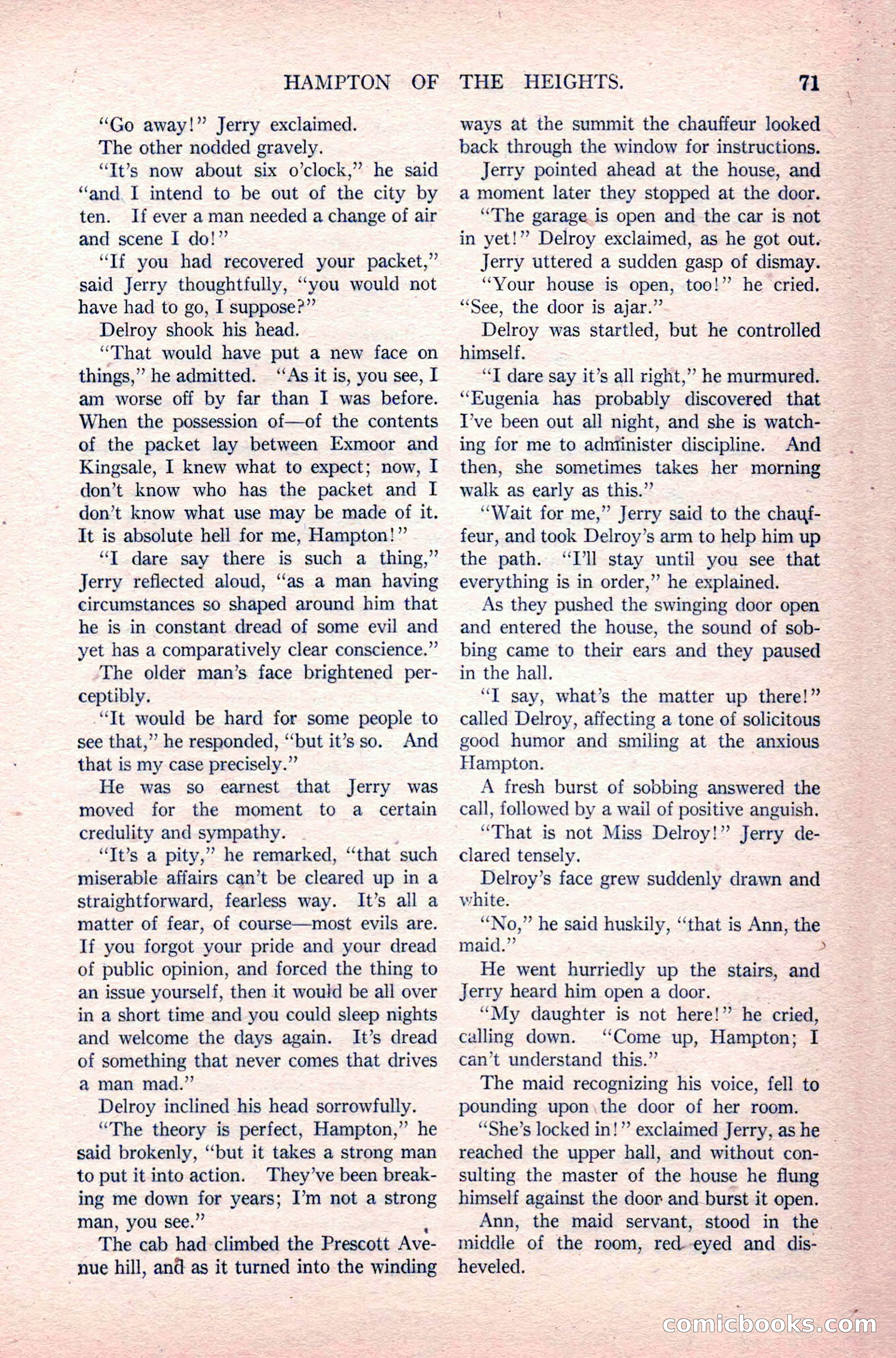 The Argosy, Vol. 83 No. 1 — page 81 of 204