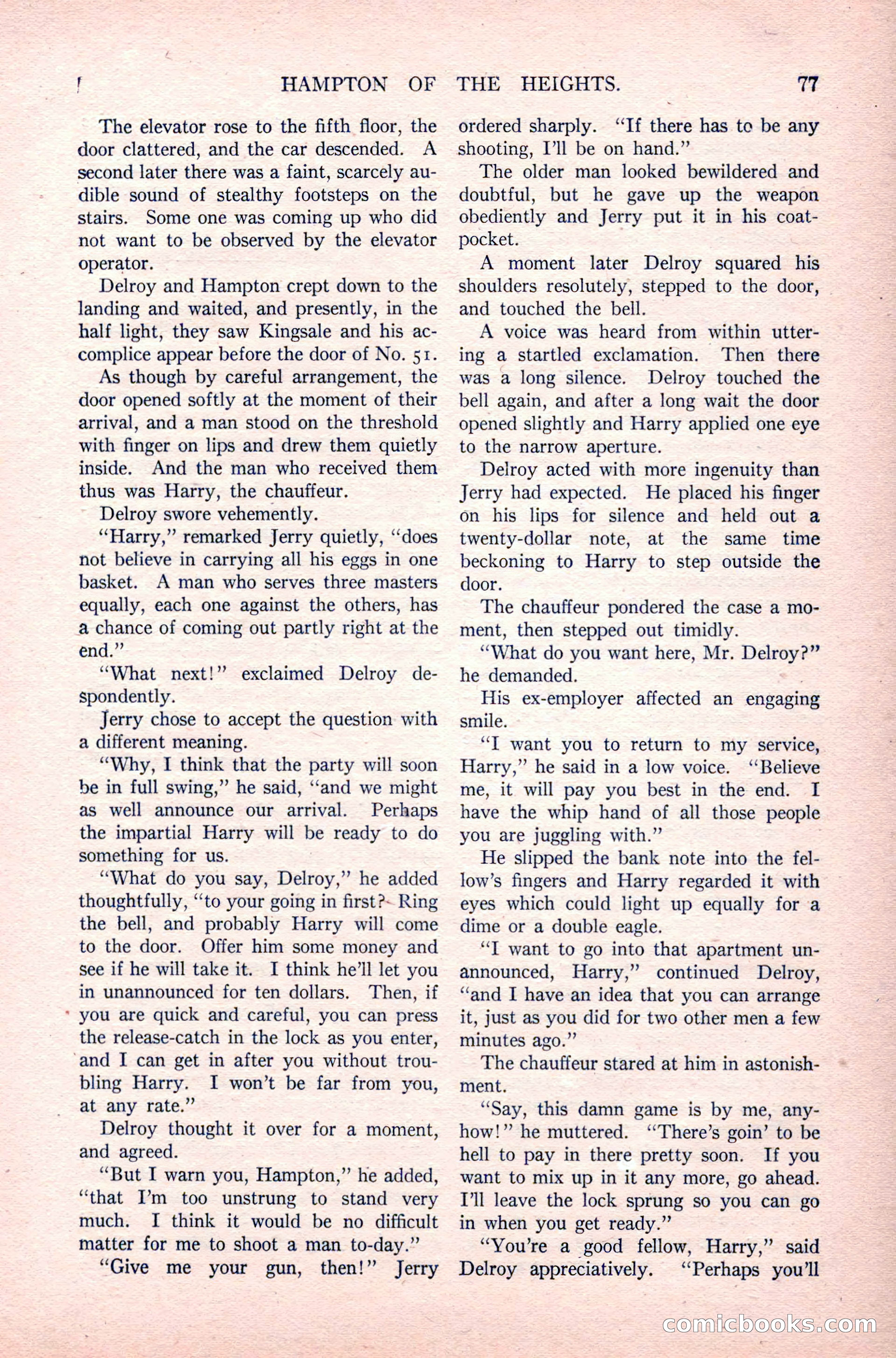 The Argosy, Vol. 83 No. 1 — page 87 of 204