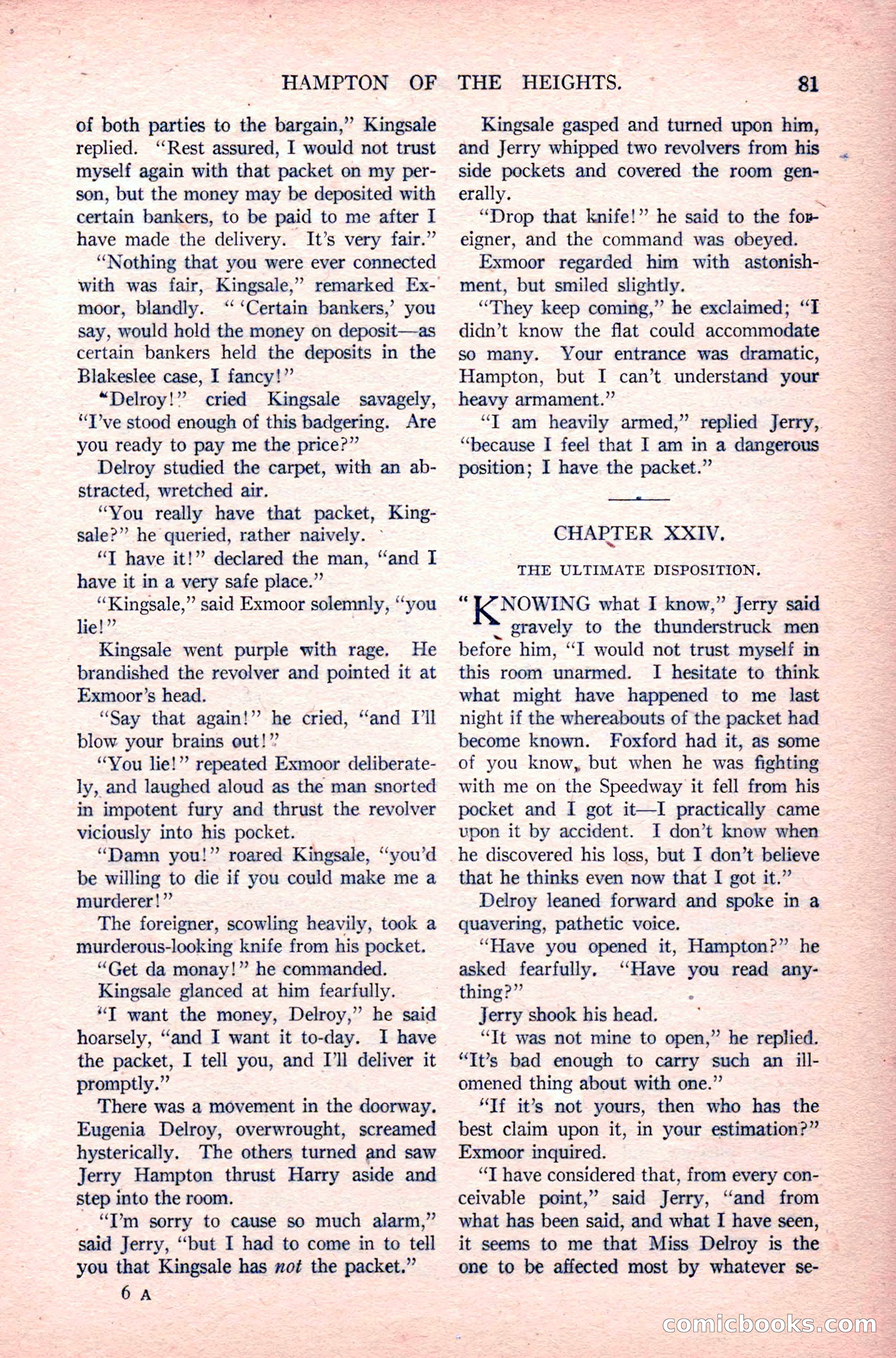 The Argosy, Vol. 83 No. 1 — page 91 of 204