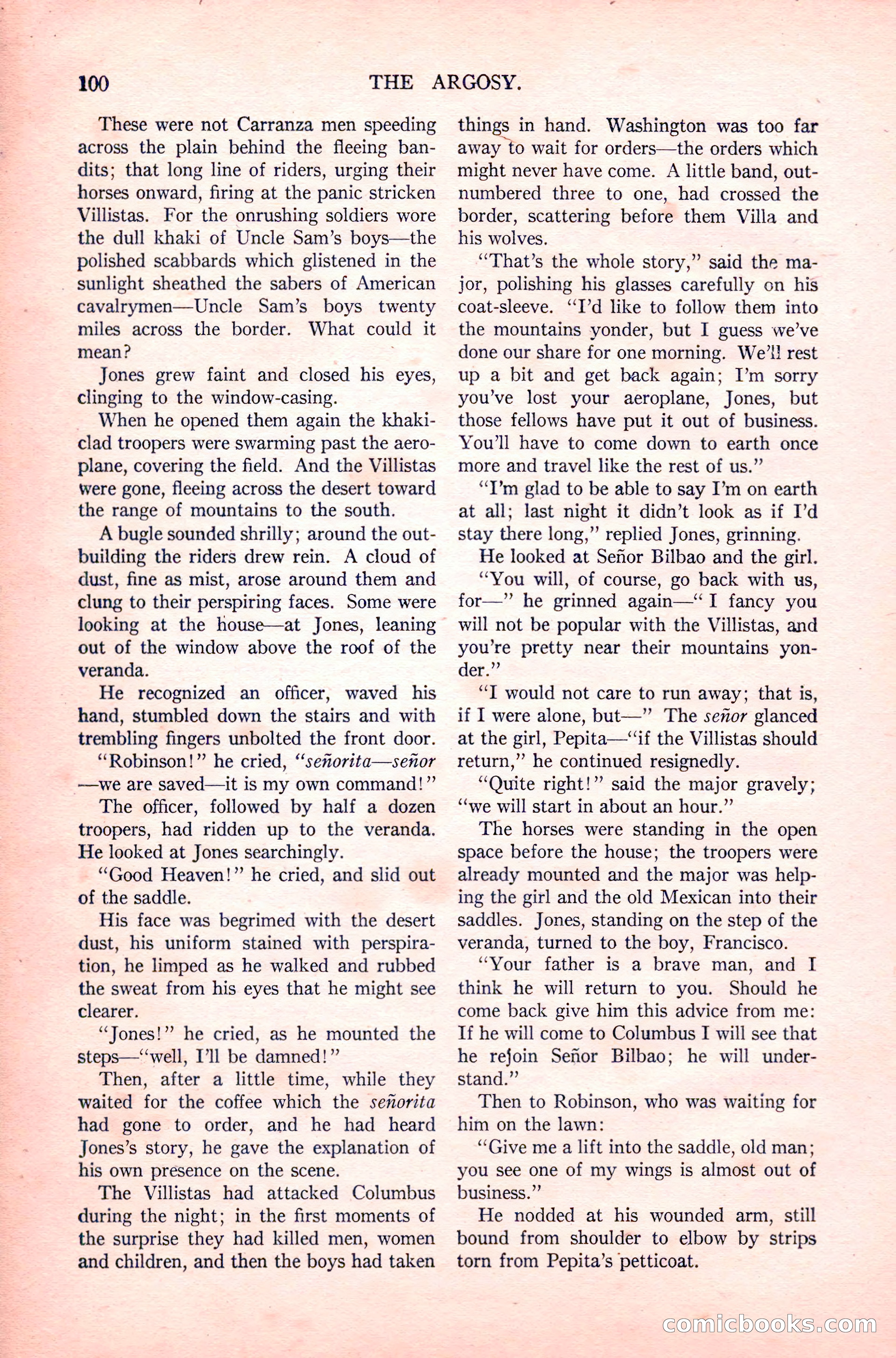 The Argosy, Vol. 83 No. 1 — page 110 of 204