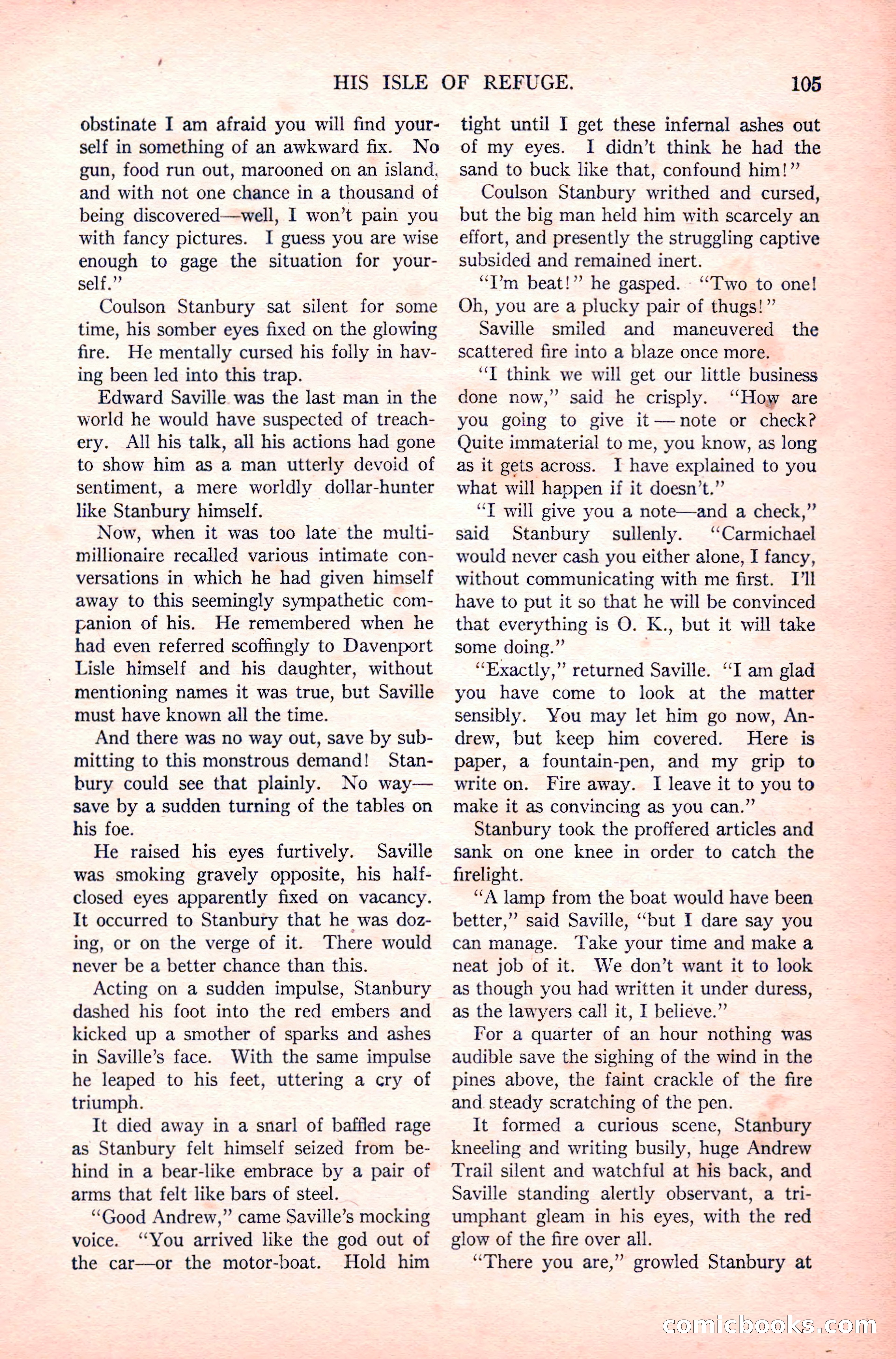 The Argosy, Vol. 83 No. 1 — page 115 of 204