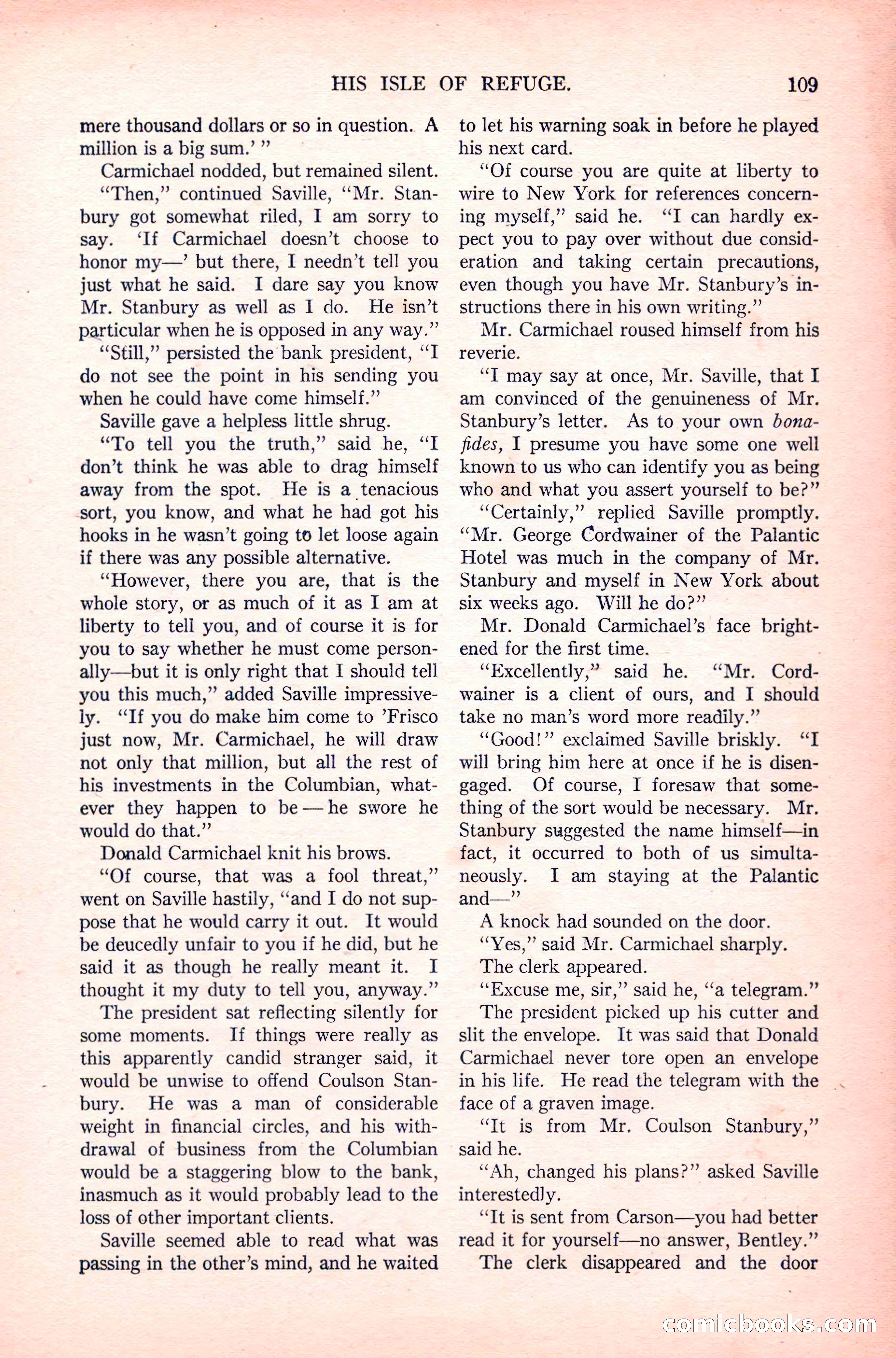 The Argosy, Vol. 83 No. 1 — page 119 of 204