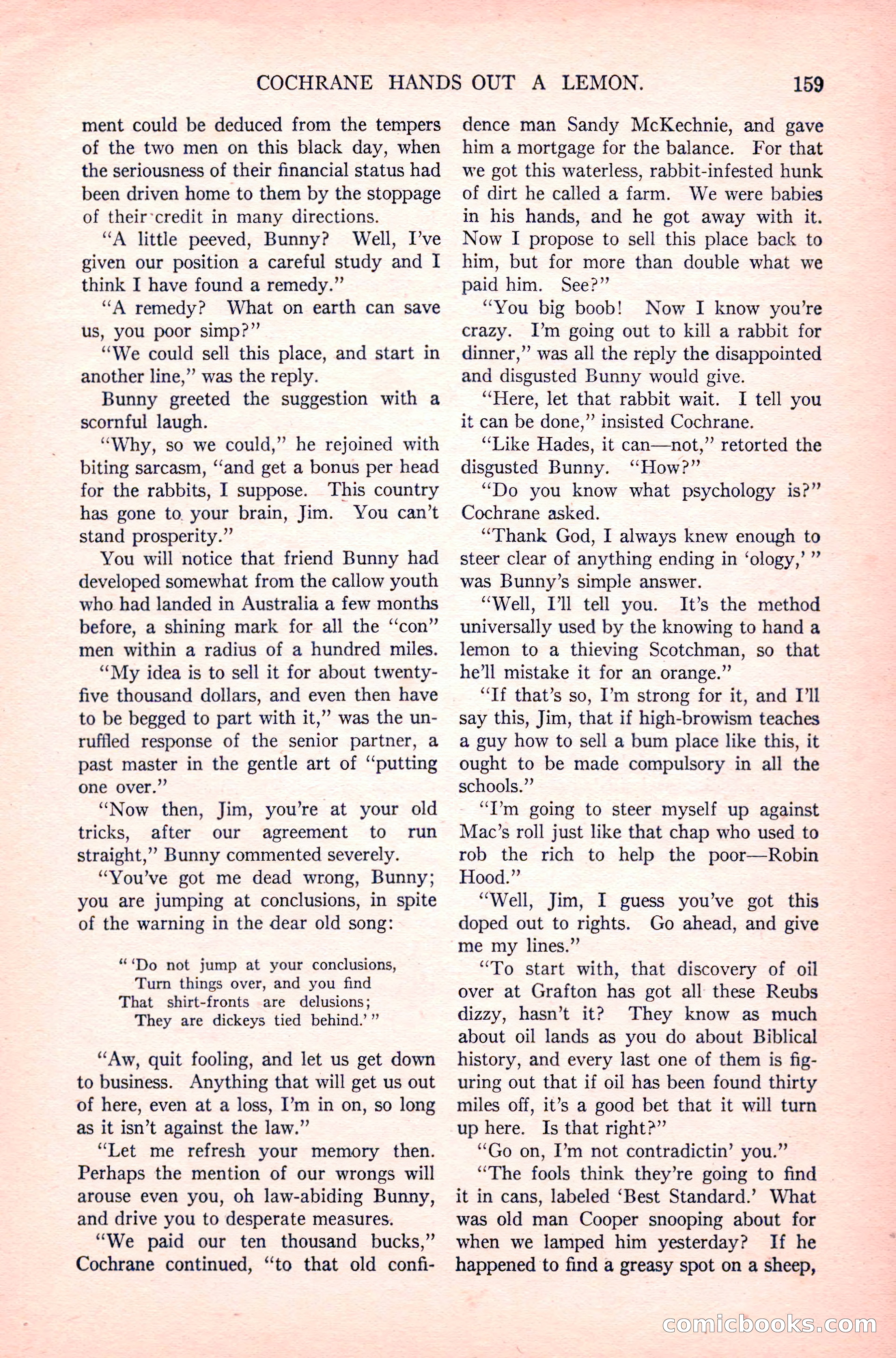 The Argosy, Vol. 83 No. 1 — page 169 of 204