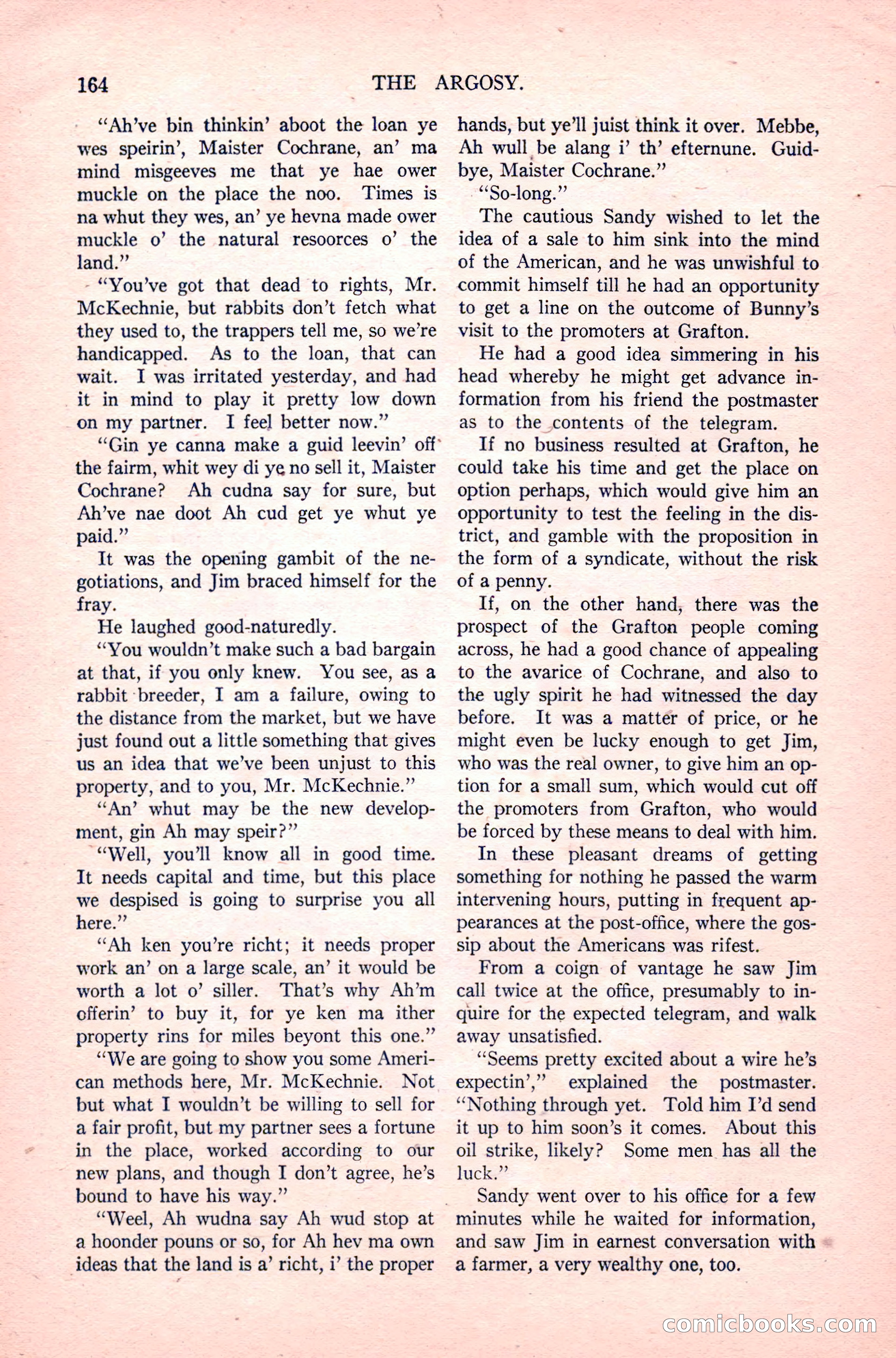 The Argosy, Vol. 83 No. 1 — page 174 of 204