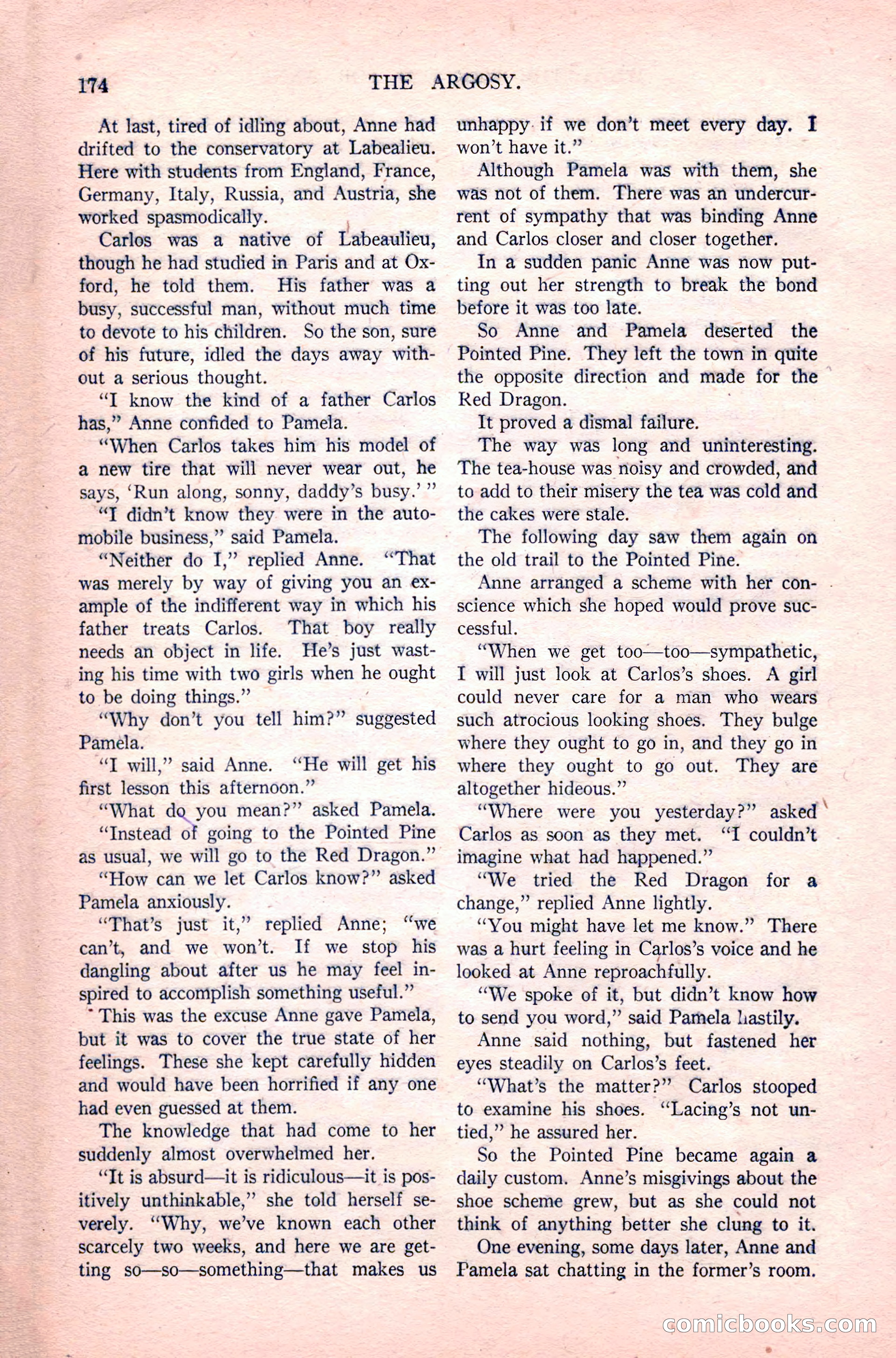The Argosy, Vol. 83 No. 1 — page 184 of 204