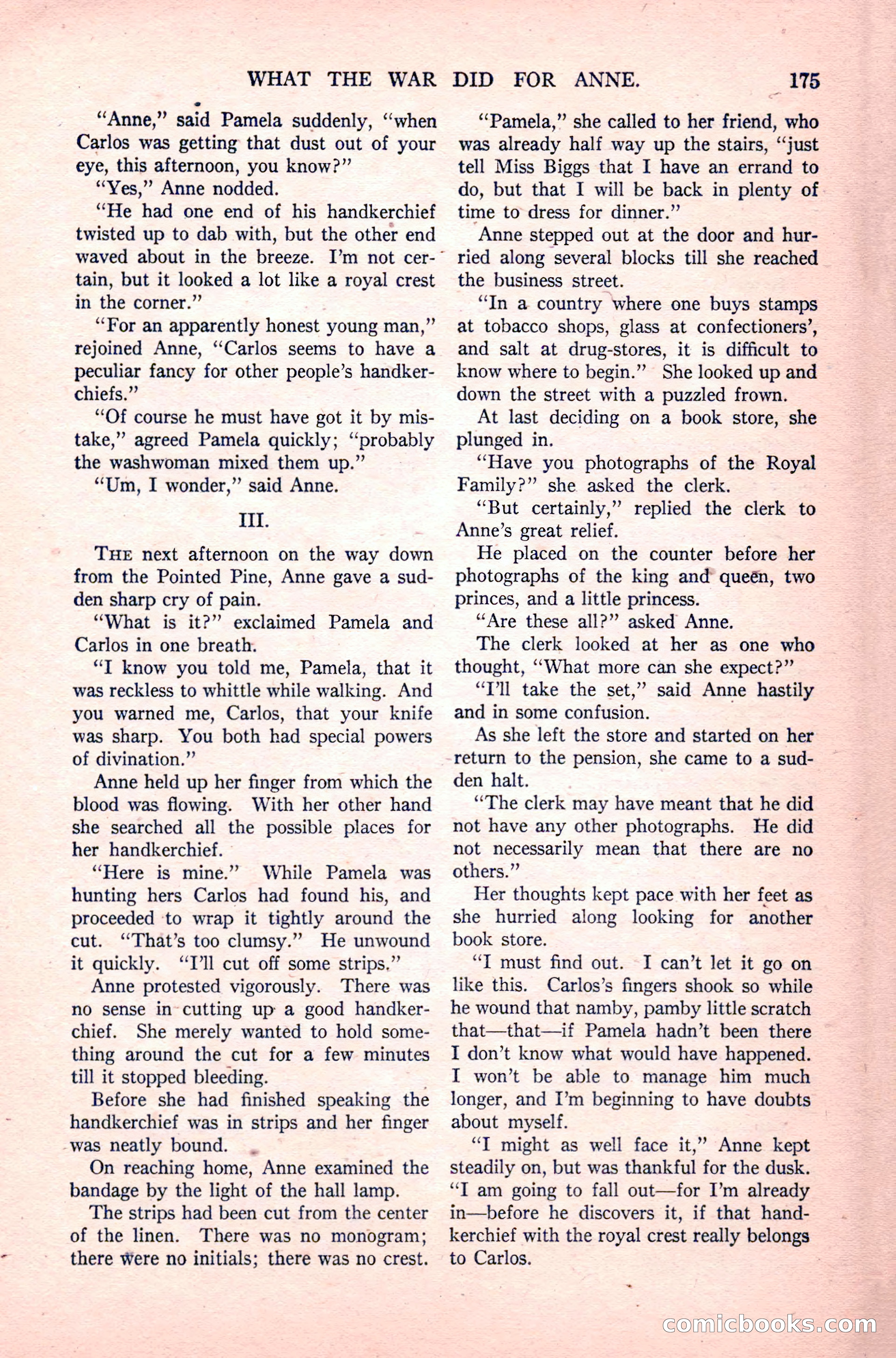 The Argosy, Vol. 83 No. 1 — page 185 of 204