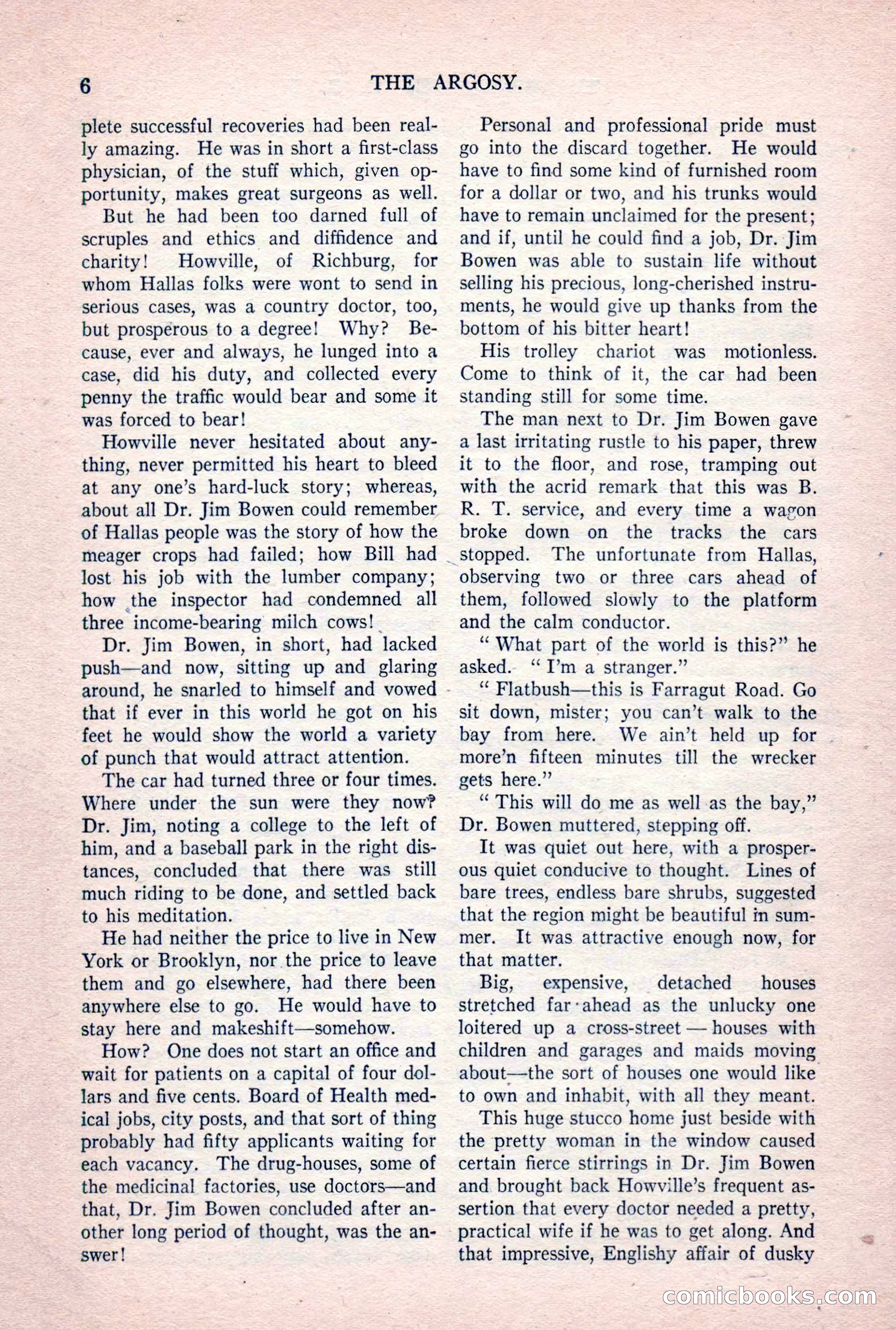 The Argosy, Vol. 84 No. 1 — page 16 of 212