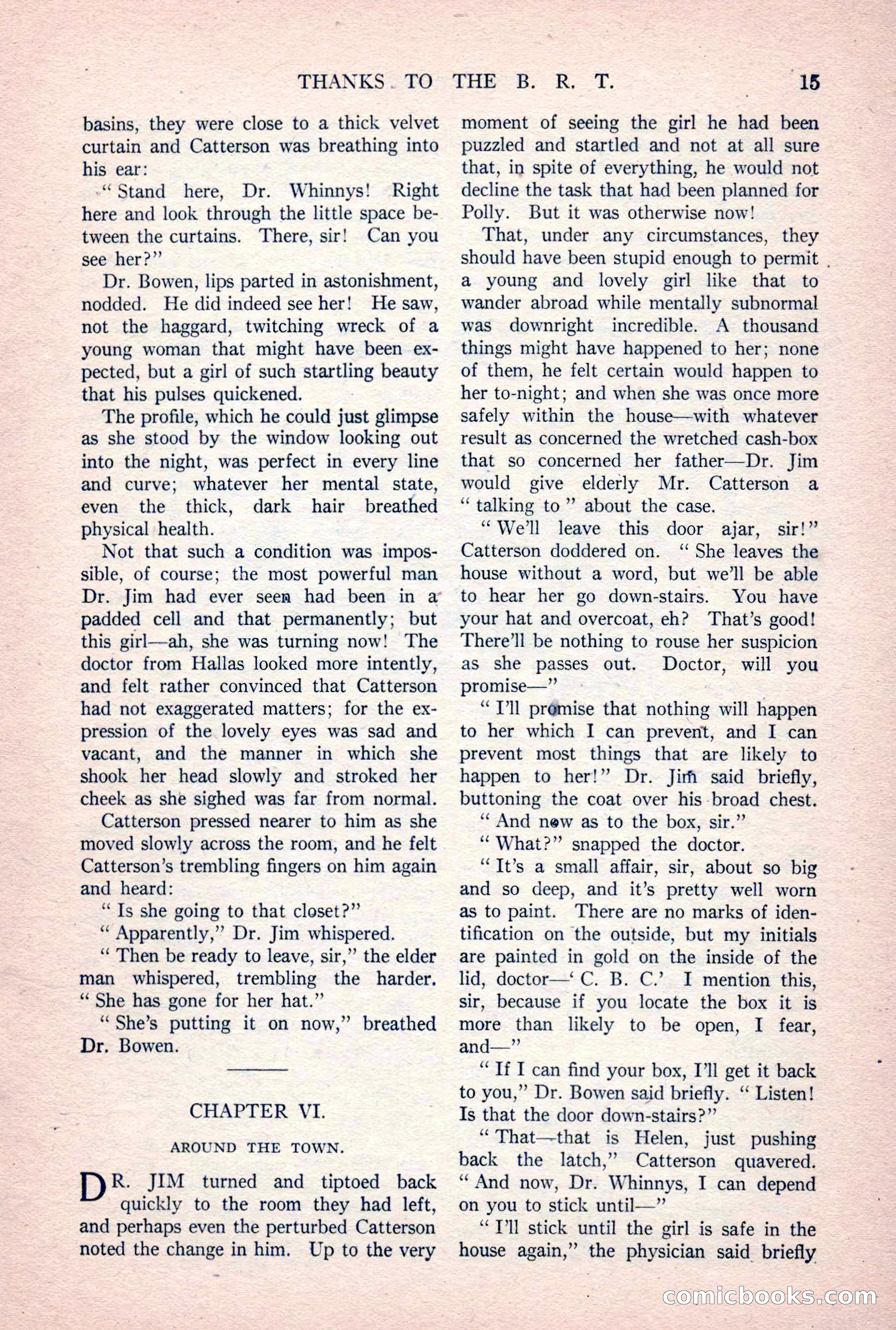 The Argosy, Vol. 84 No. 1 — page 25 of 212