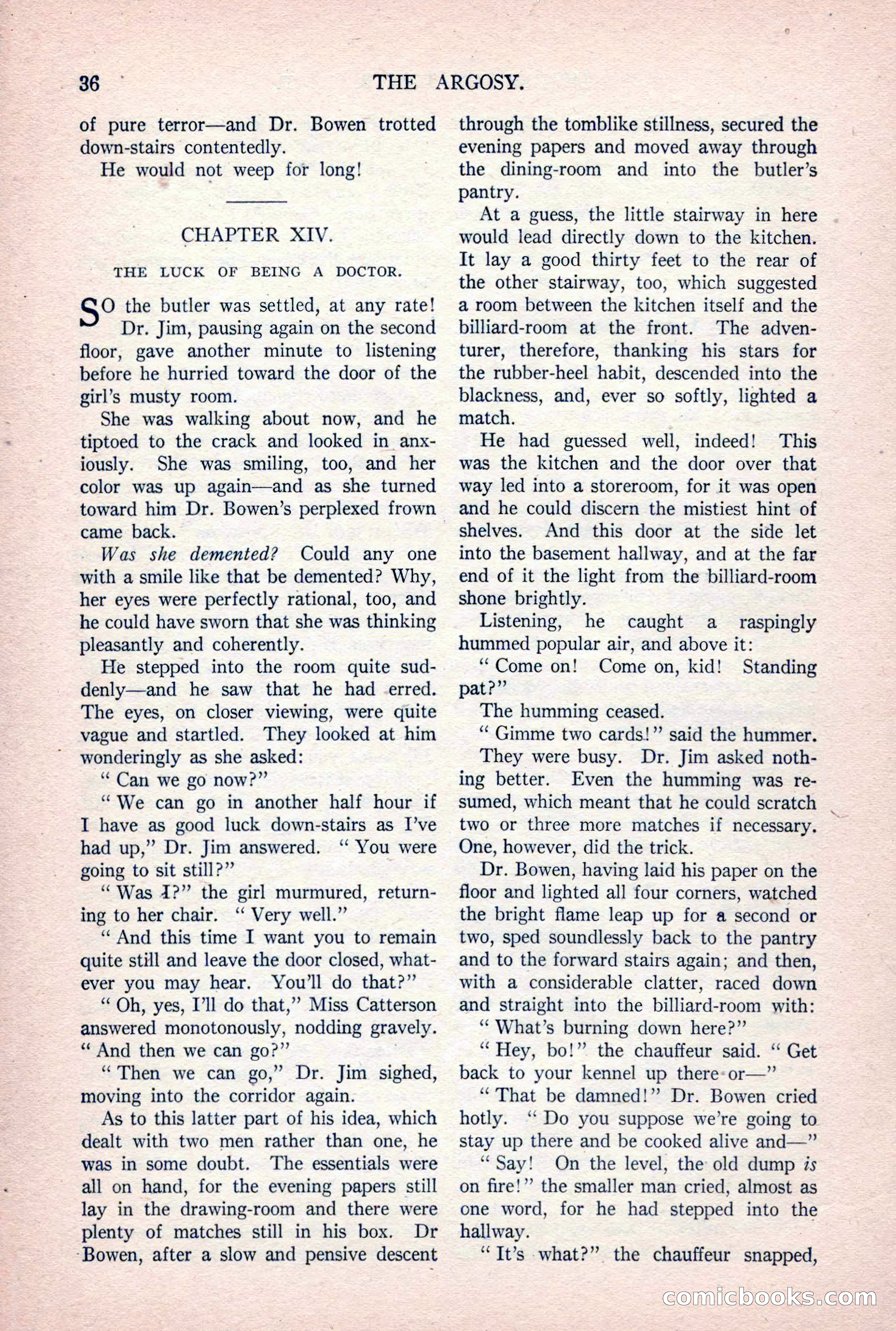 The Argosy, Vol. 84 No. 1 — page 46 of 212