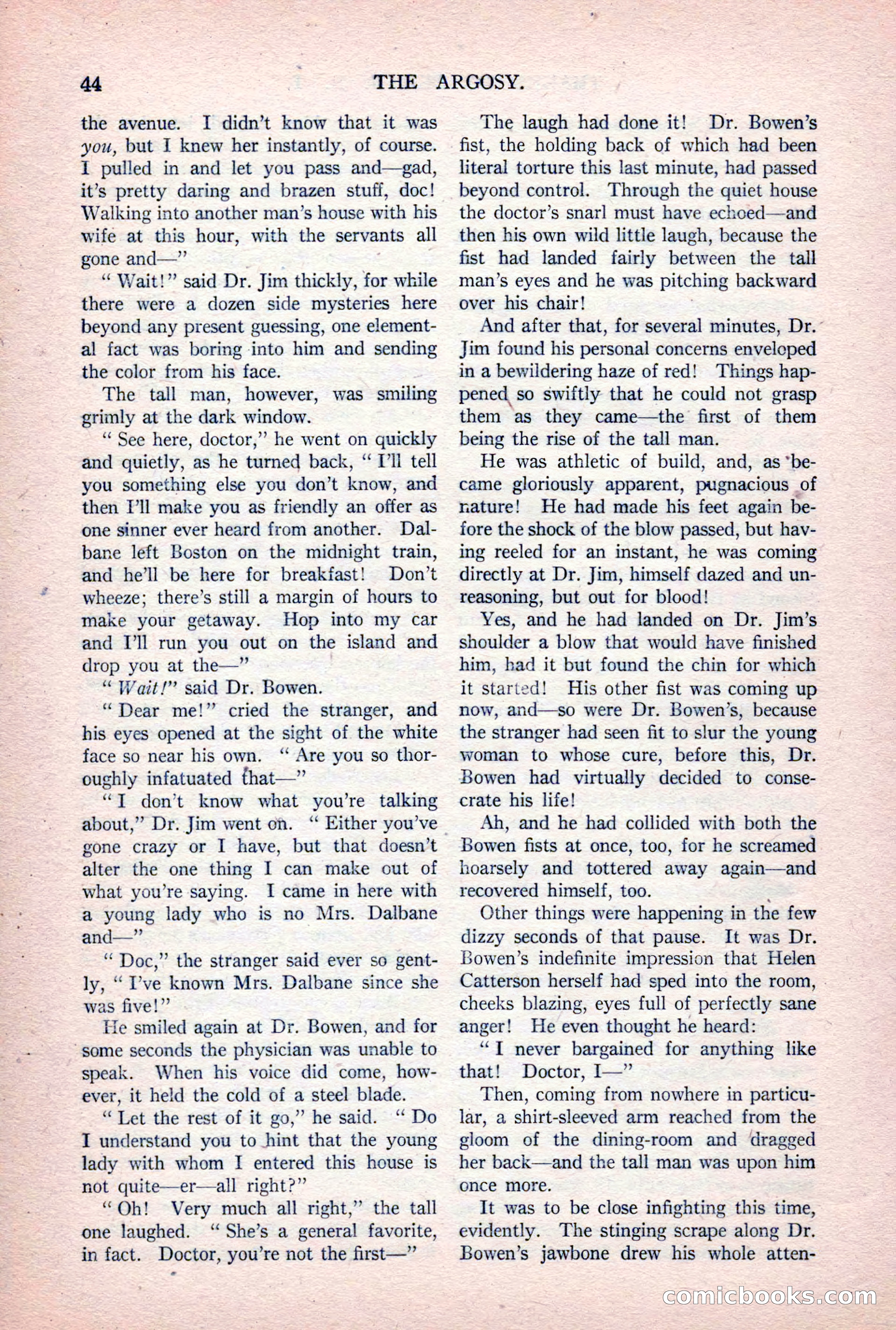 The Argosy, Vol. 84 No. 1 — page 54 of 212