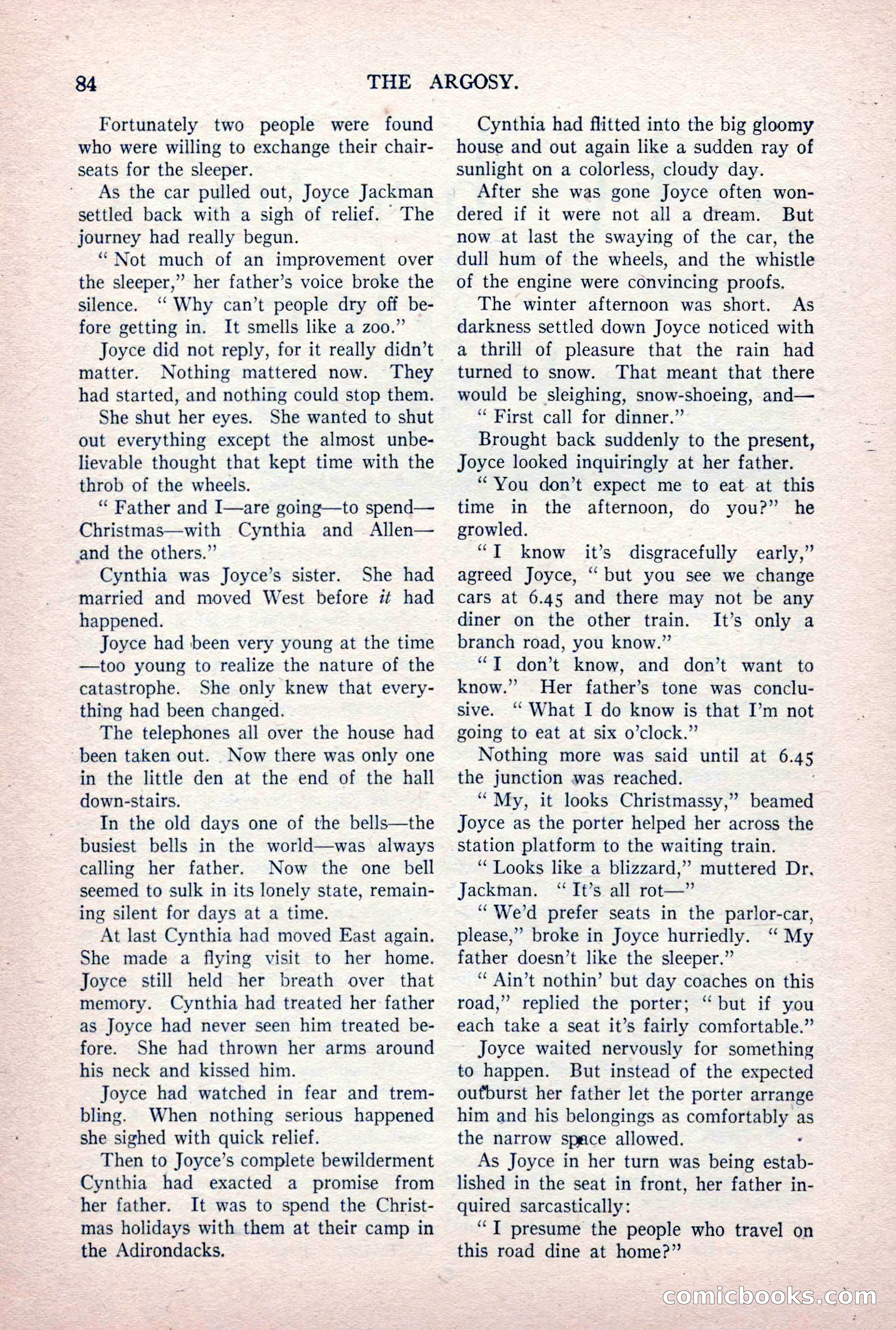 The Argosy, Vol. 84 No. 1 — page 94 of 212