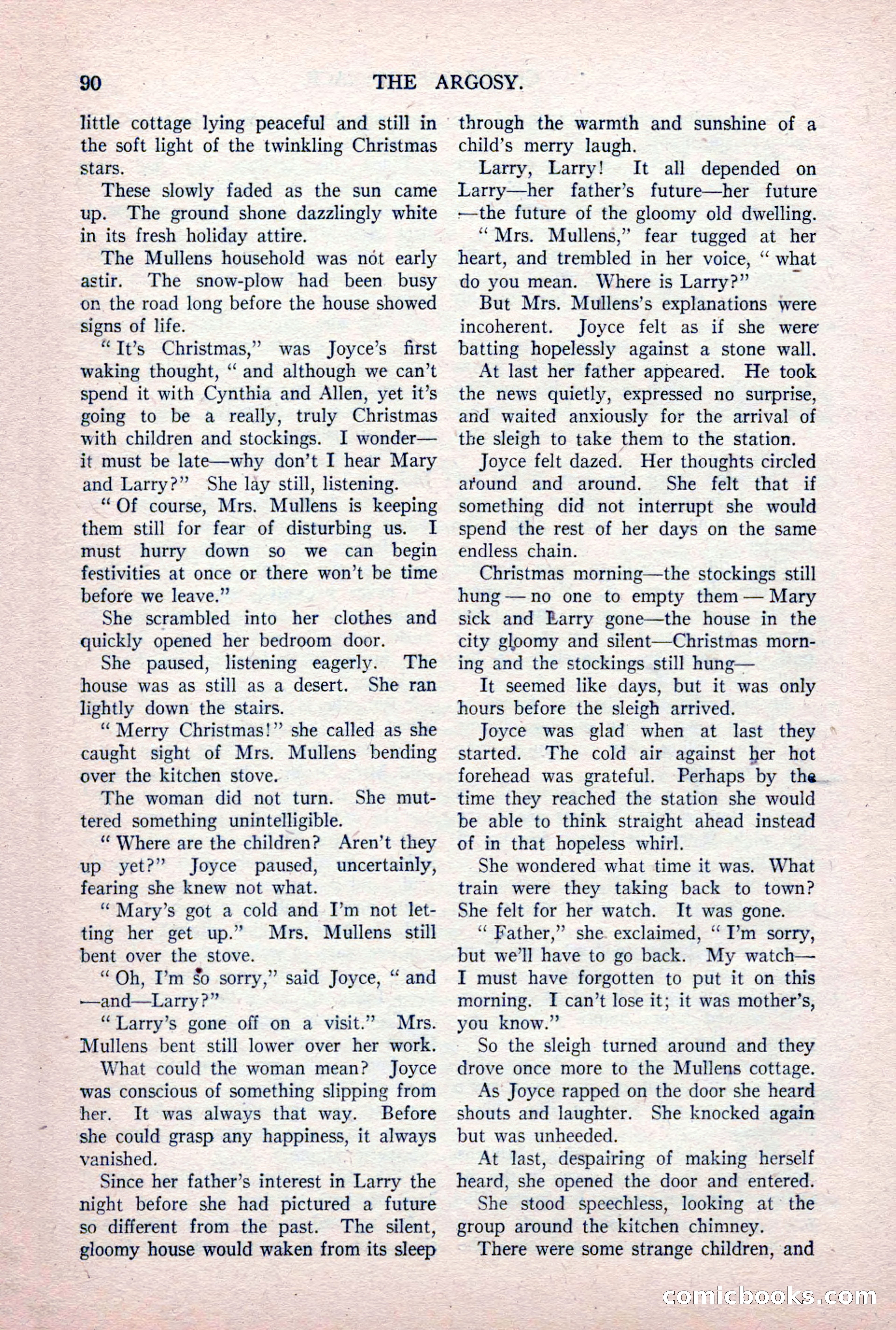 The Argosy, Vol. 84 No. 1 — page 100 of 212
