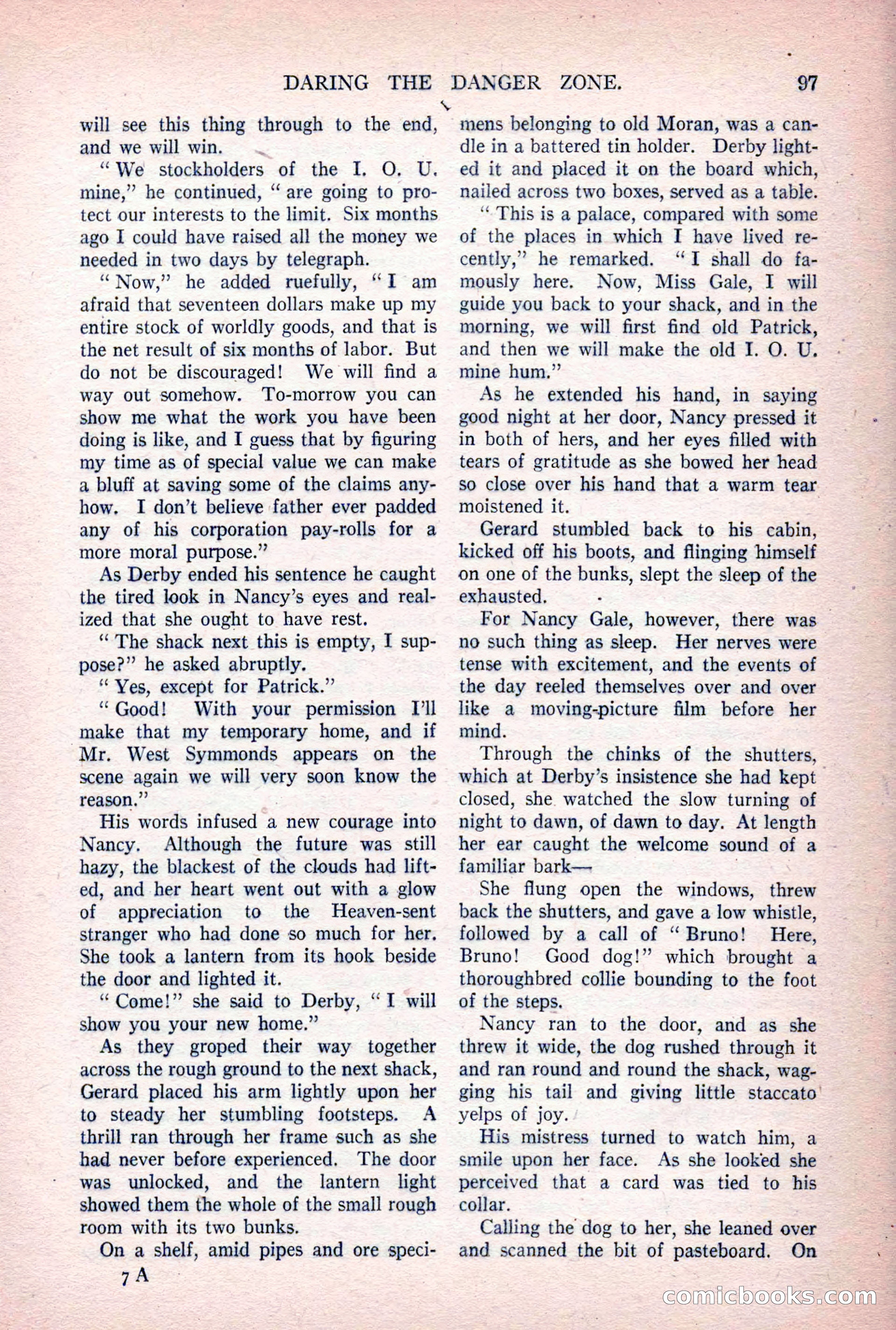 The Argosy, Vol. 84 No. 1 — page 107 of 212