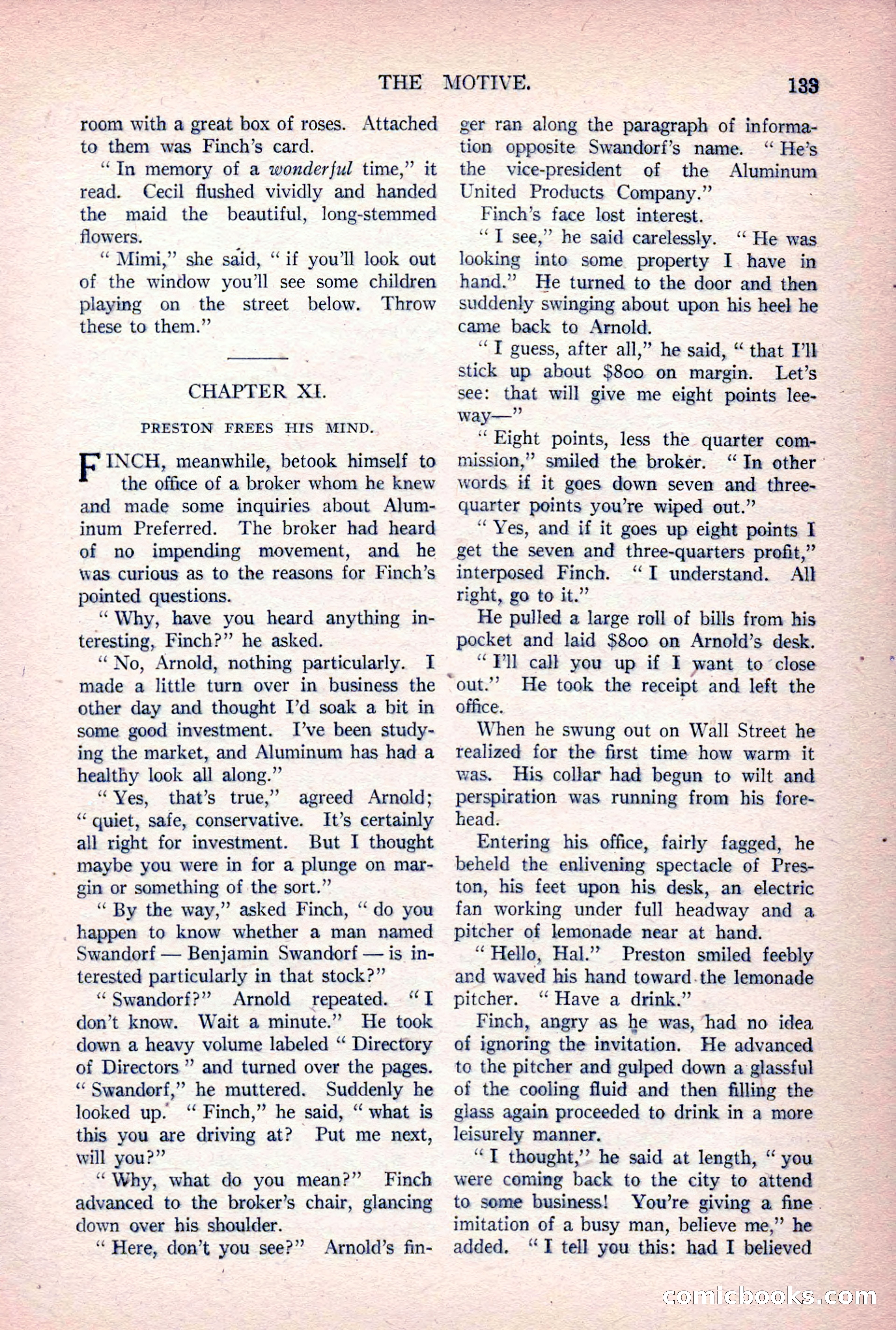 The Argosy, Vol. 84 No. 1 — page 143 of 212