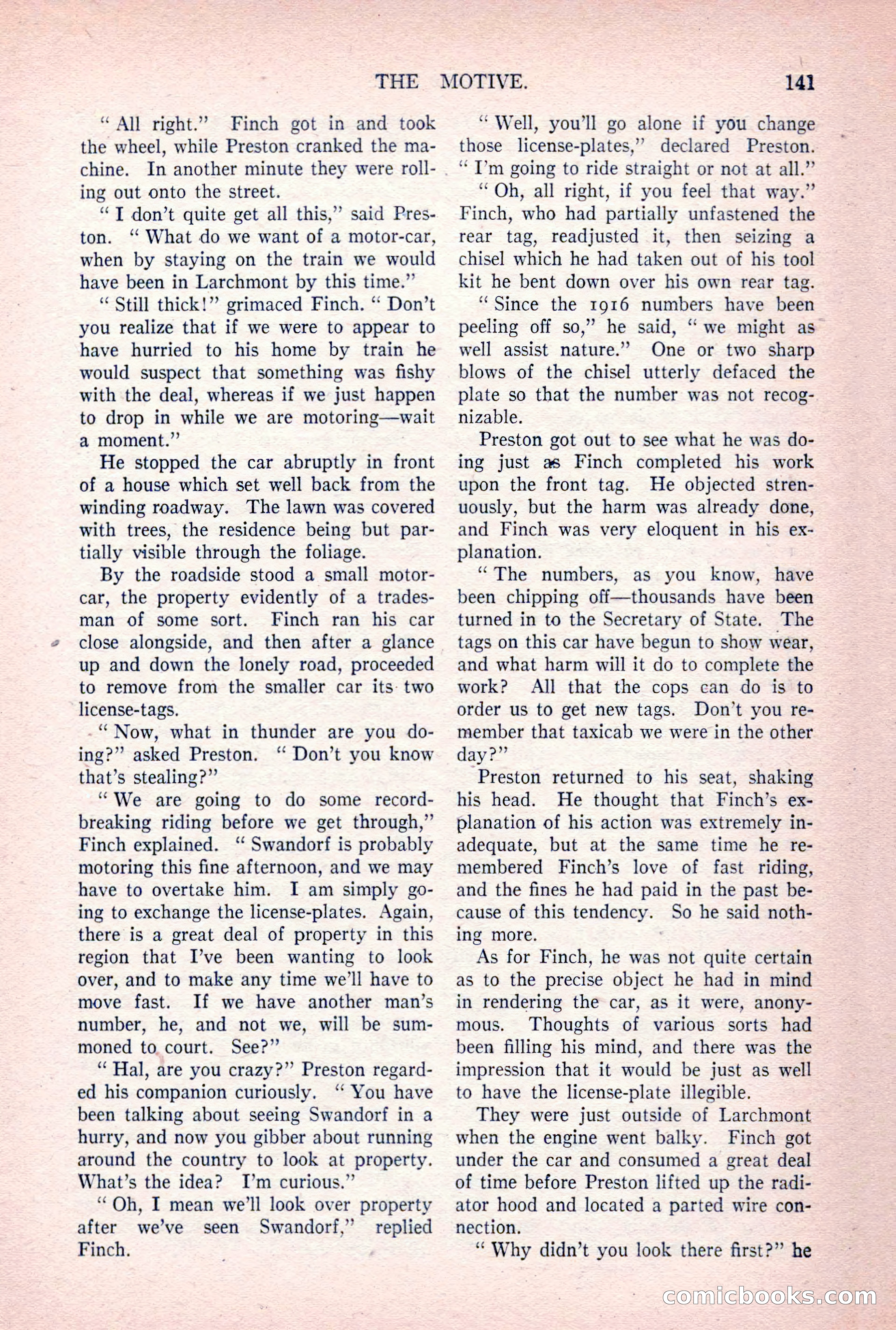 The Argosy, Vol. 84 No. 1 — page 151 of 212