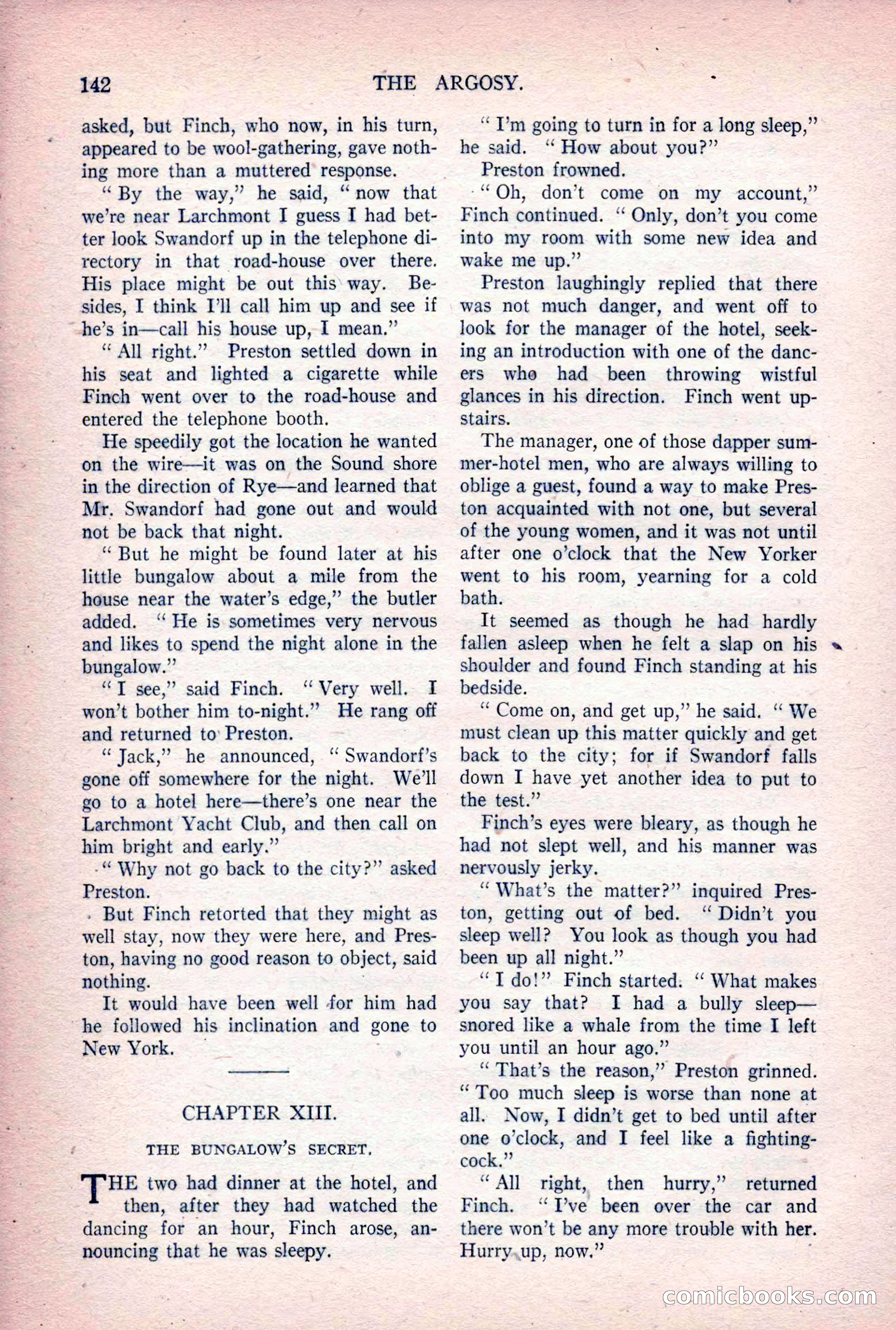 The Argosy, Vol. 84 No. 1 — page 152 of 212