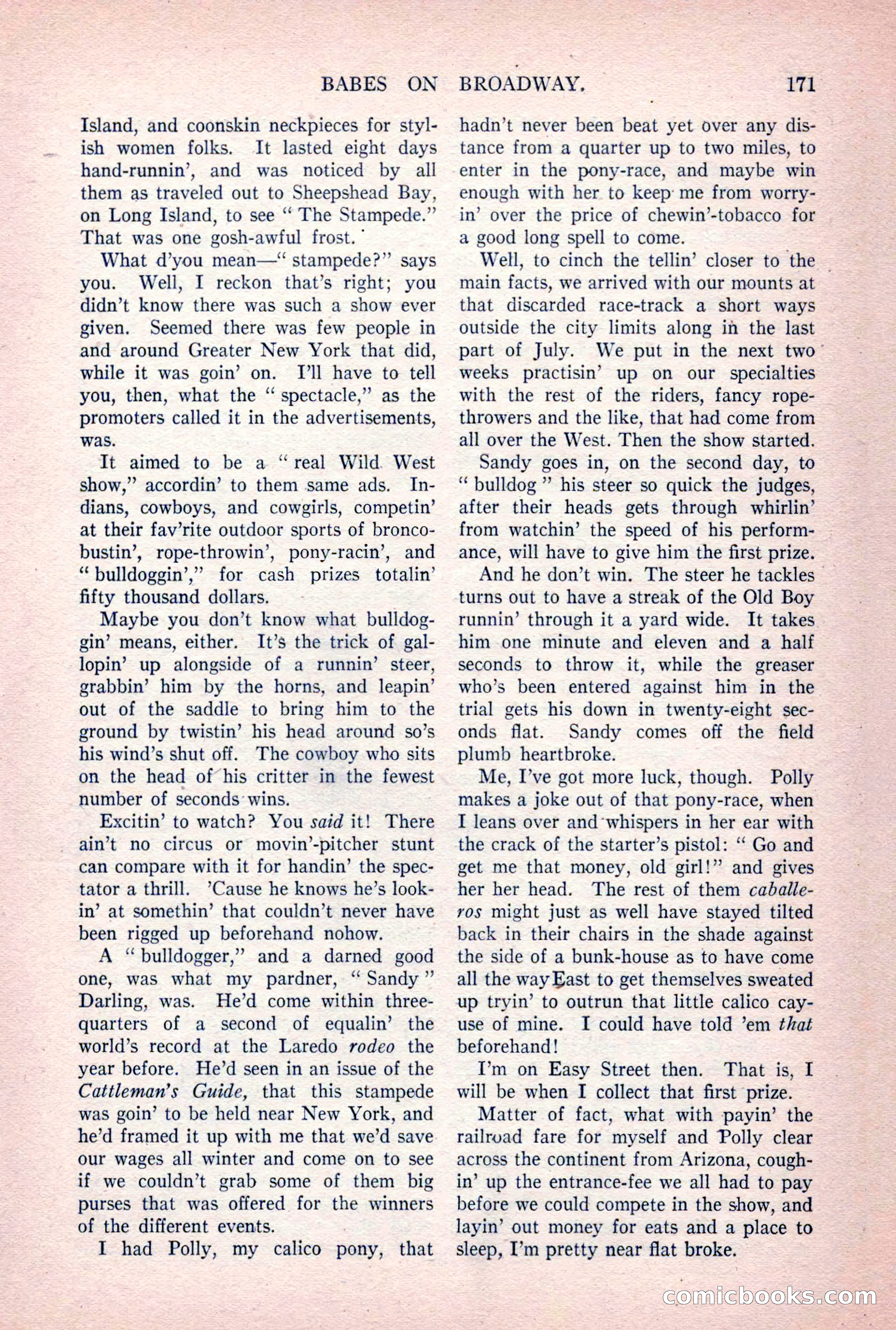 The Argosy, Vol. 84 No. 1 — page 181 of 212