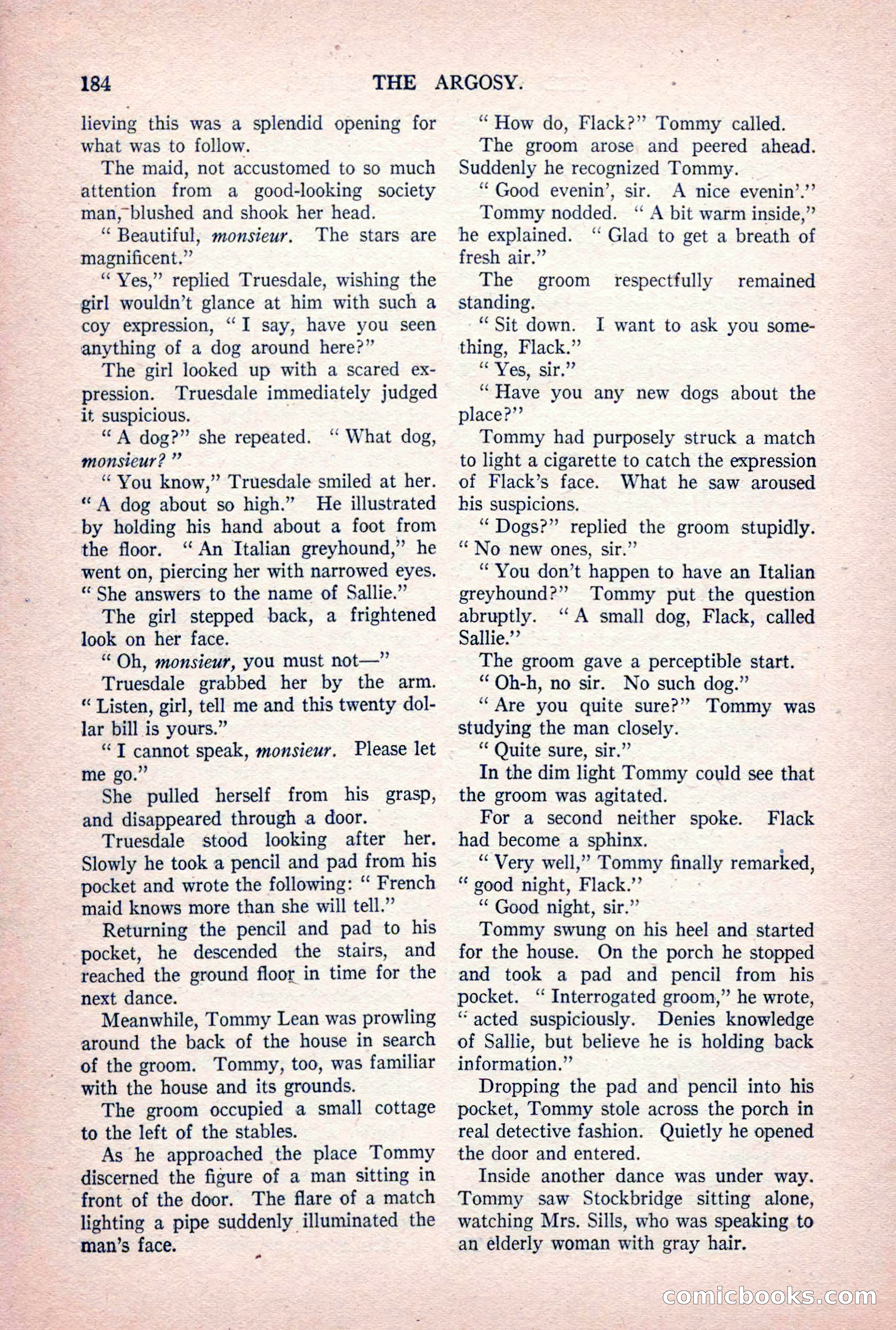 The Argosy, Vol. 84 No. 1 — page 194 of 212