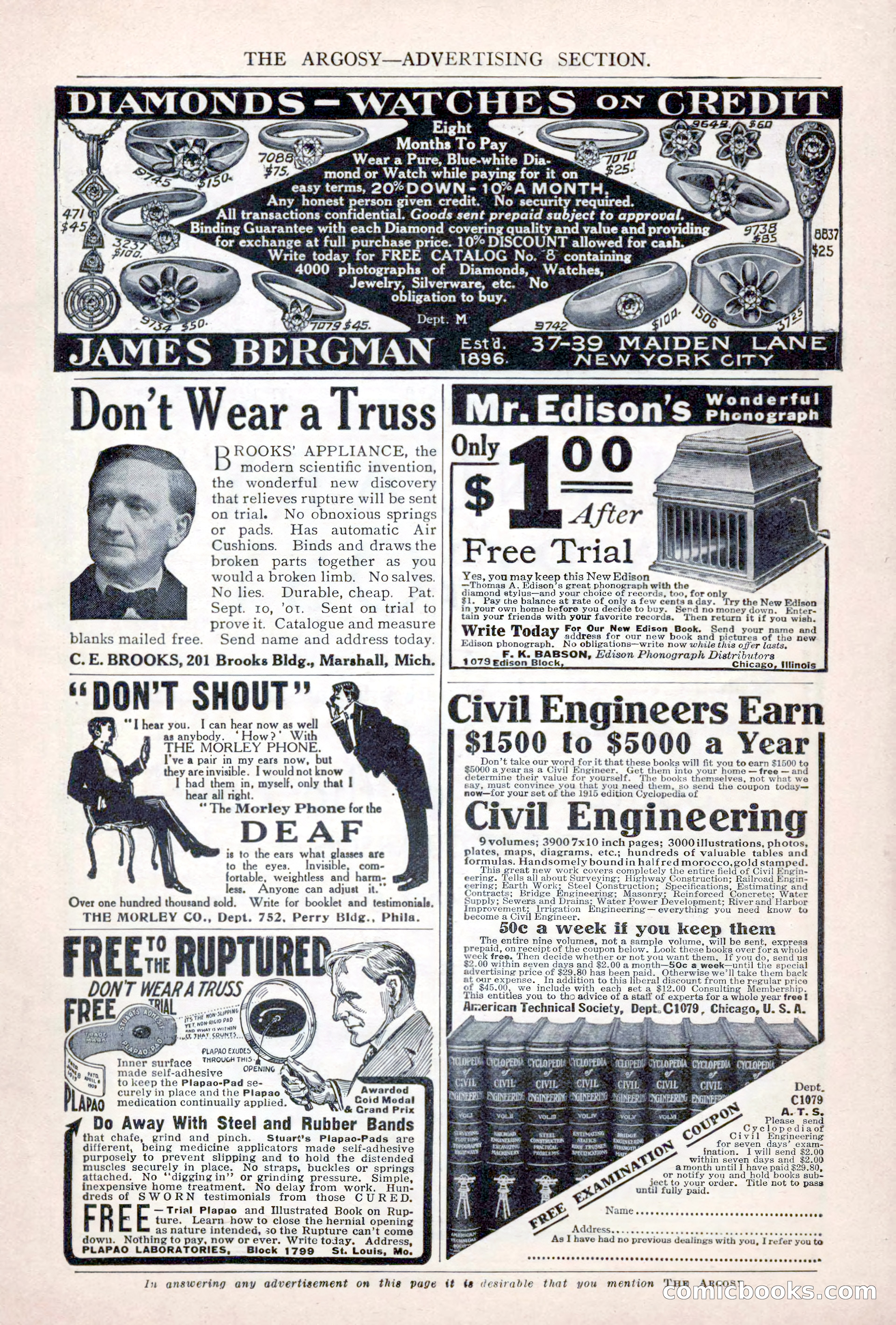 The Argosy, Vol. 84 No. 1 — page 205 of 212