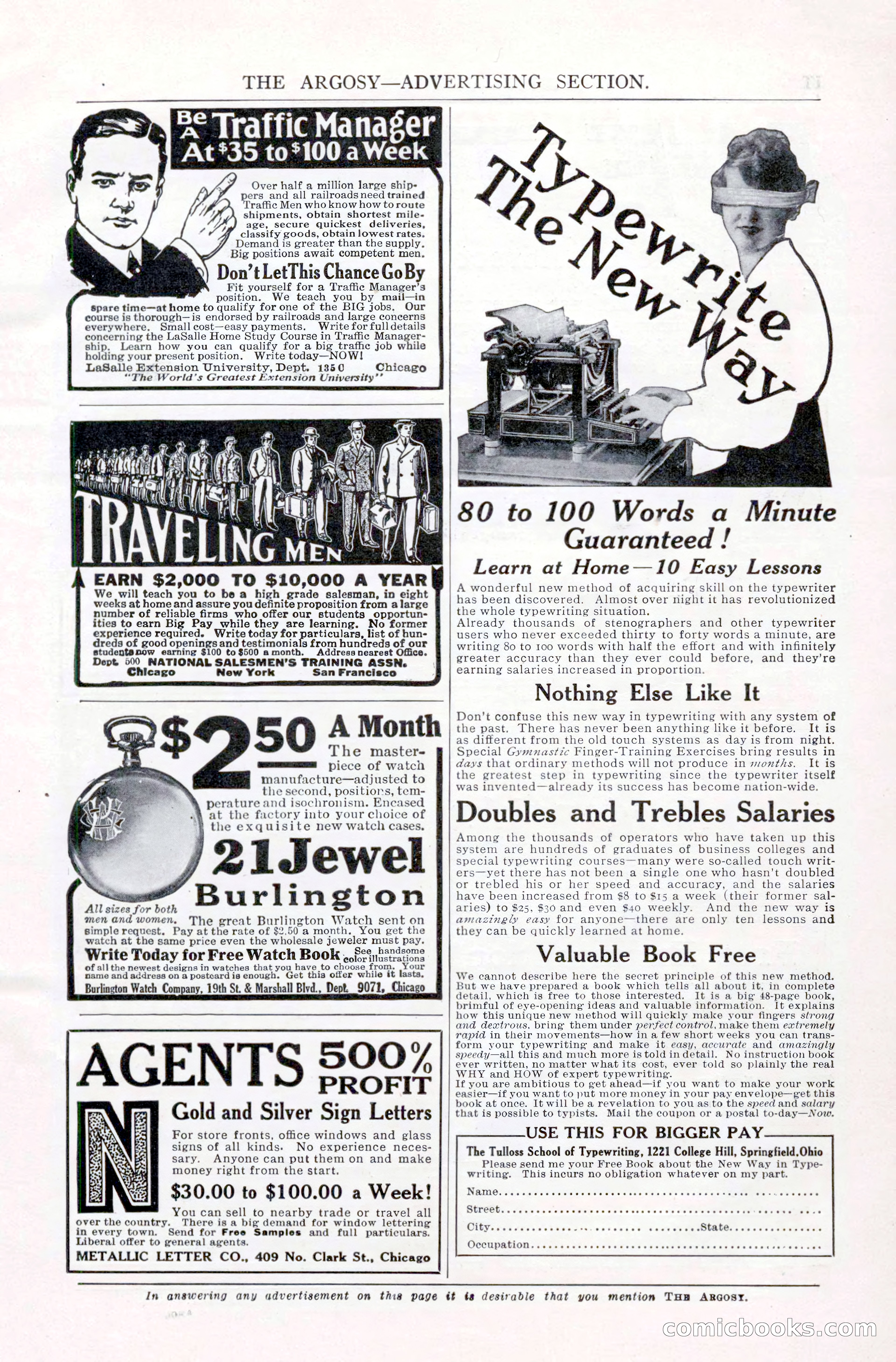 The Argosy, Vol. 84 No. 2 — page 9 of 192