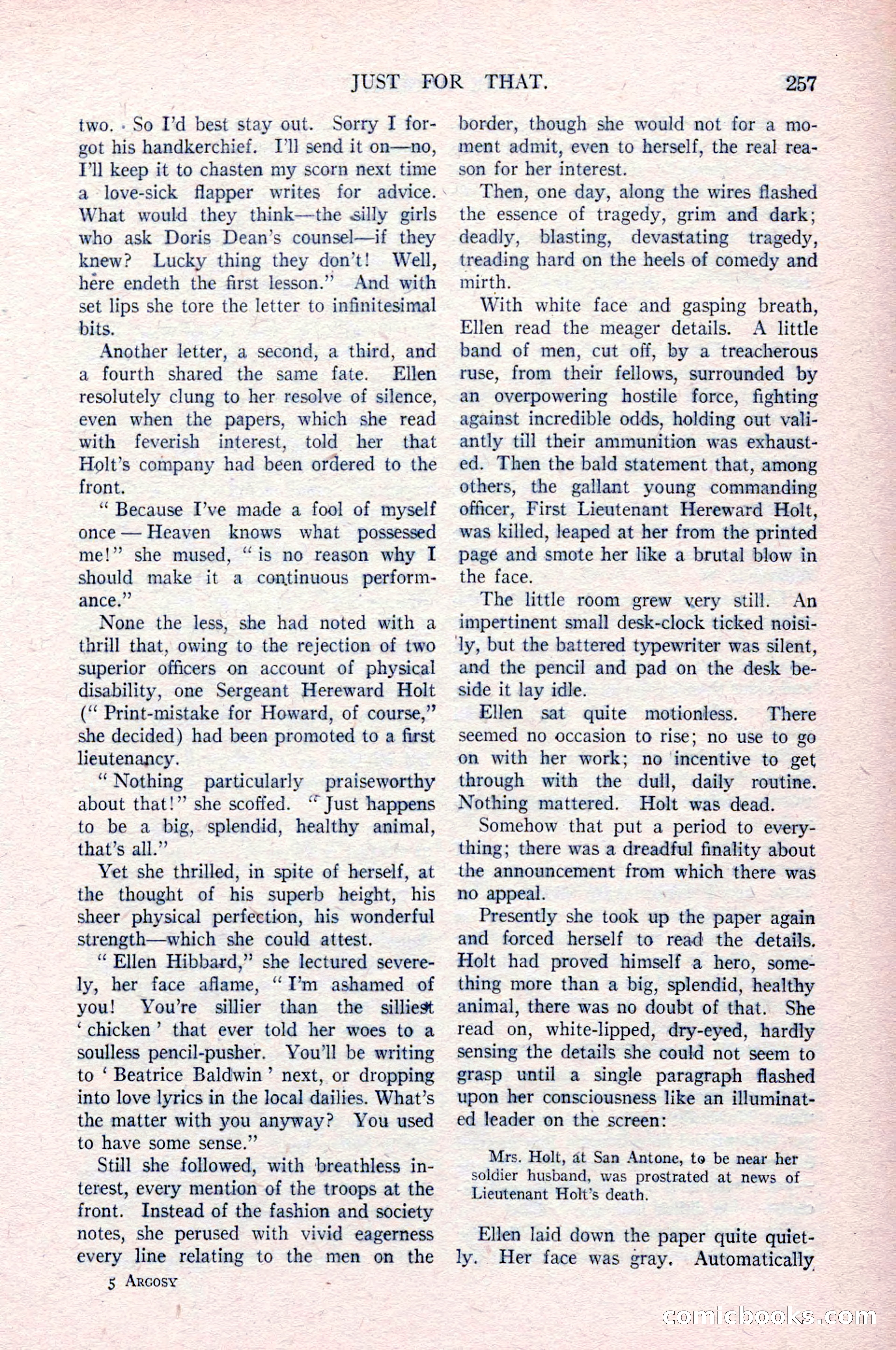 The Argosy, Vol. 84 No. 2 — page 75 of 192