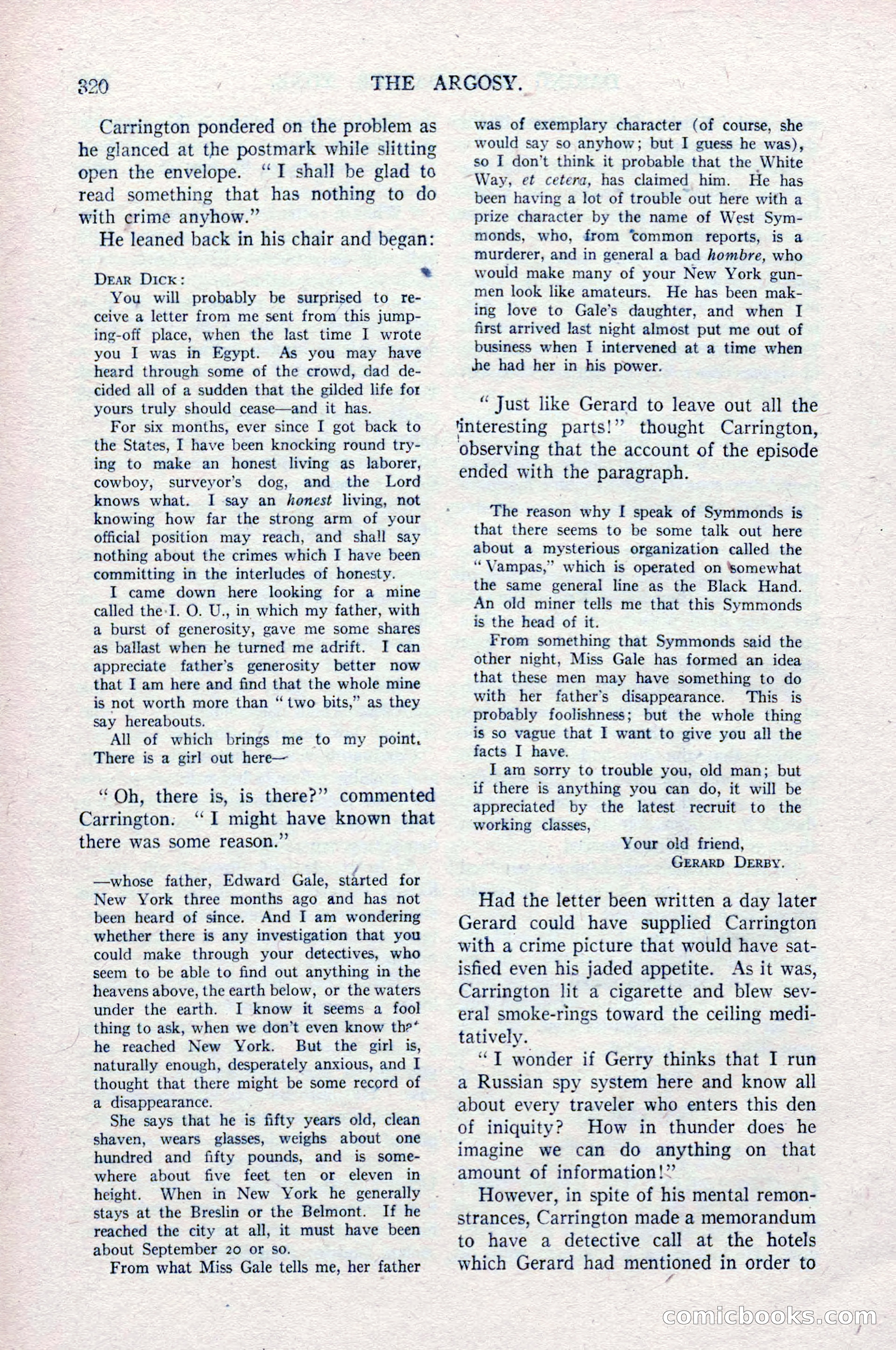 The Argosy, Vol. 84 No. 2 — page 138 of 192