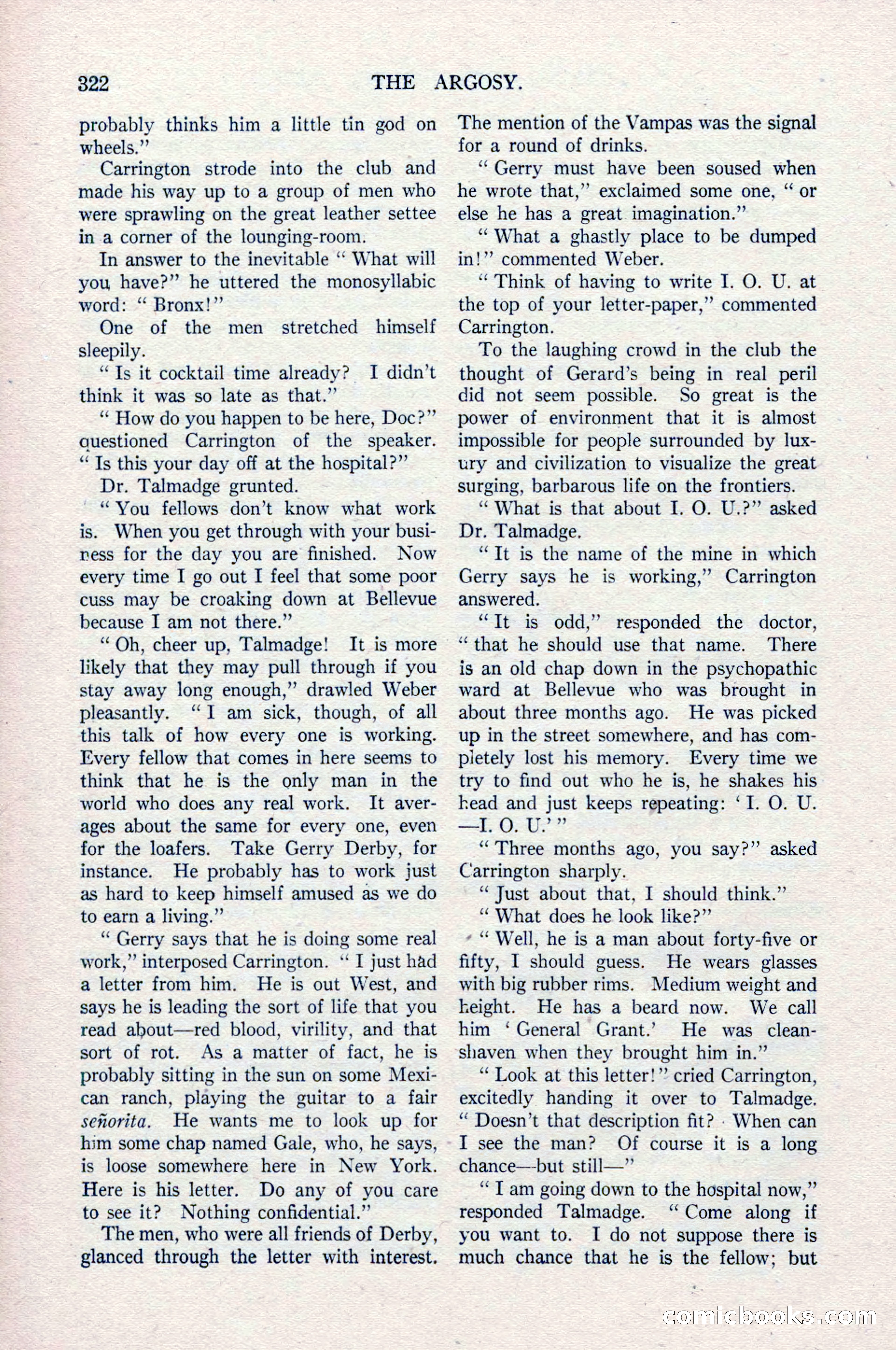 The Argosy, Vol. 84 No. 2 — page 140 of 192