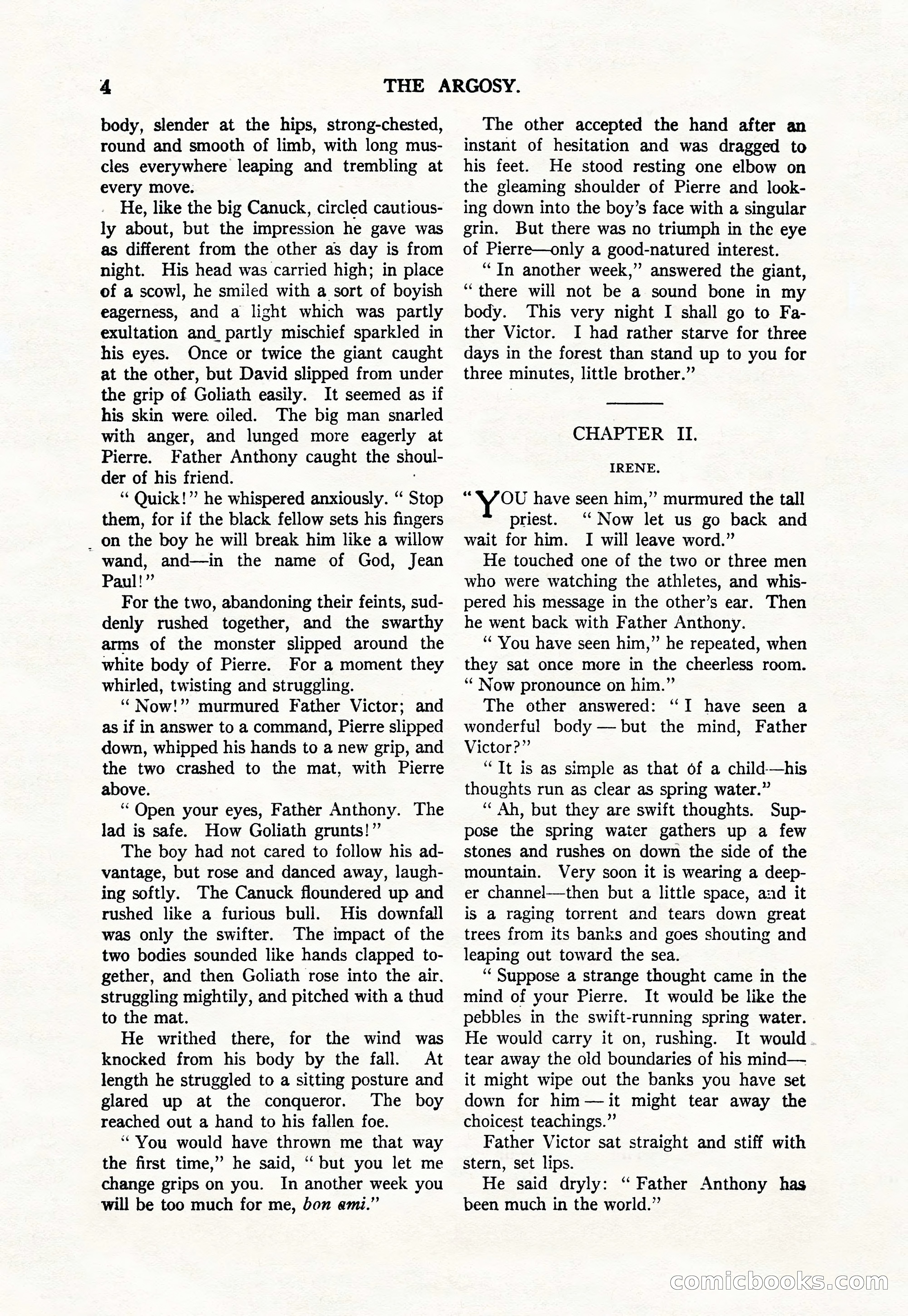 Argosy, Vol. 111, No. 1 — page 14 of 188