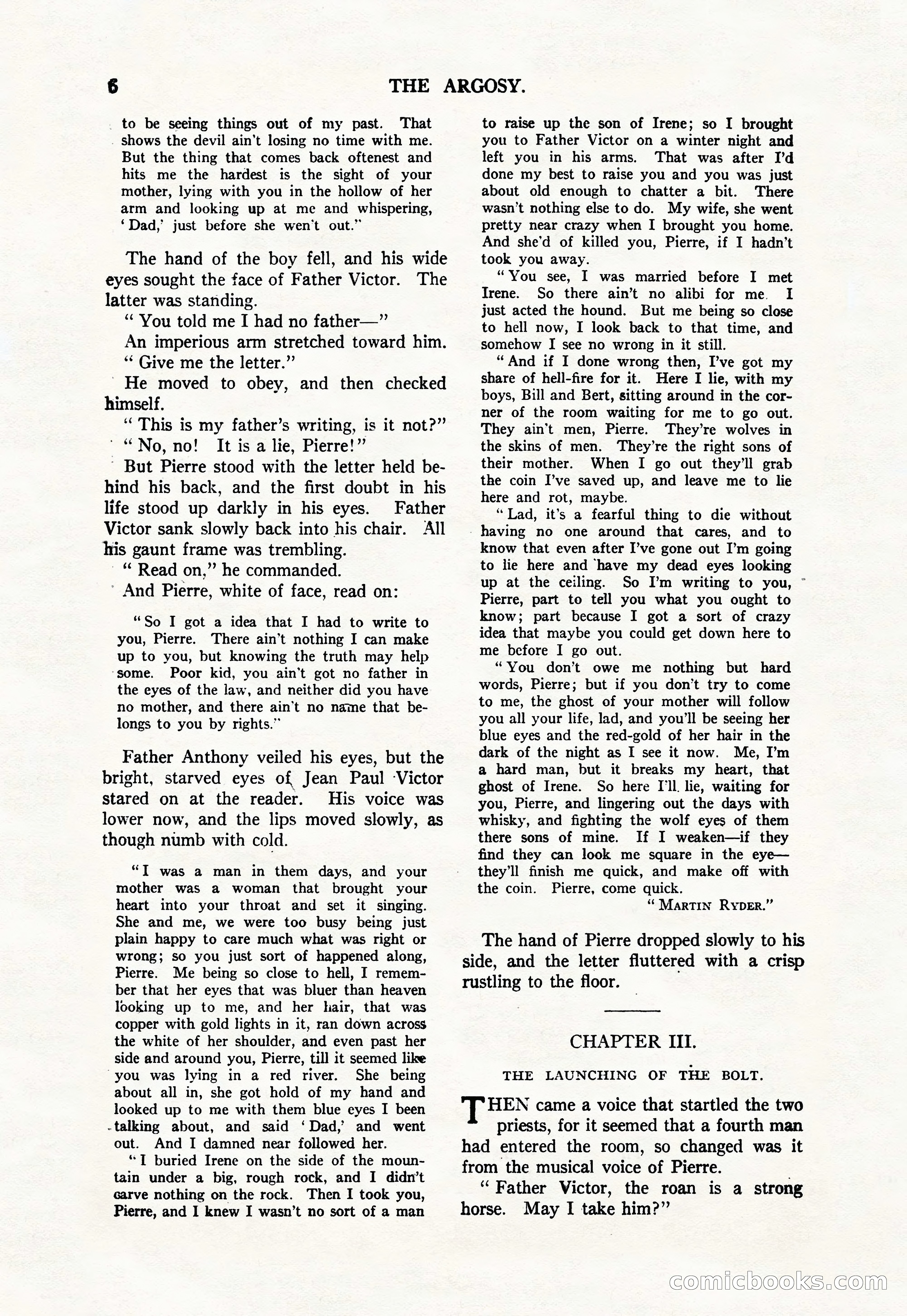 Argosy, Vol. 111, No. 1 — page 16 of 188