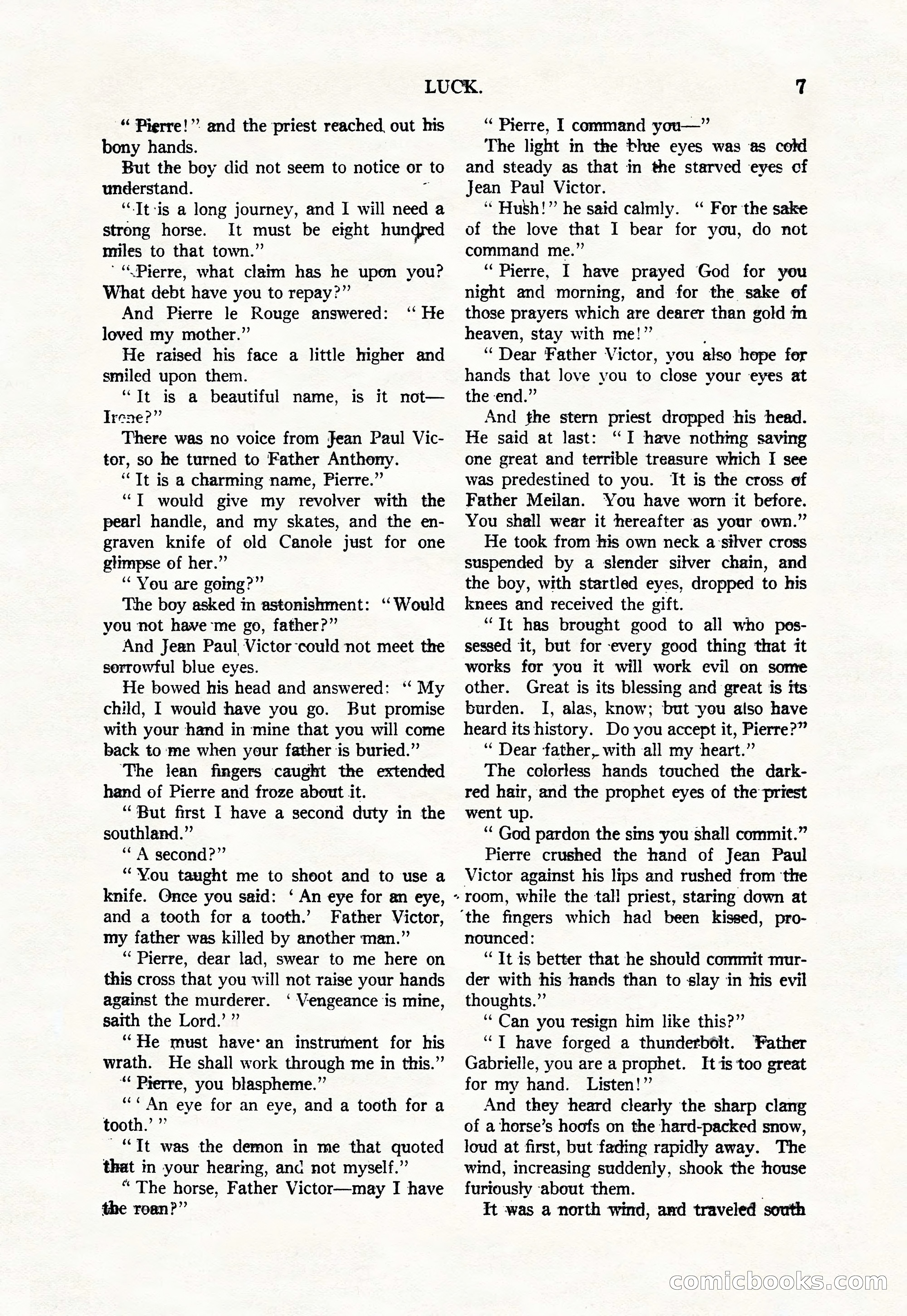Argosy, Vol. 111, No. 1 — page 17 of 188