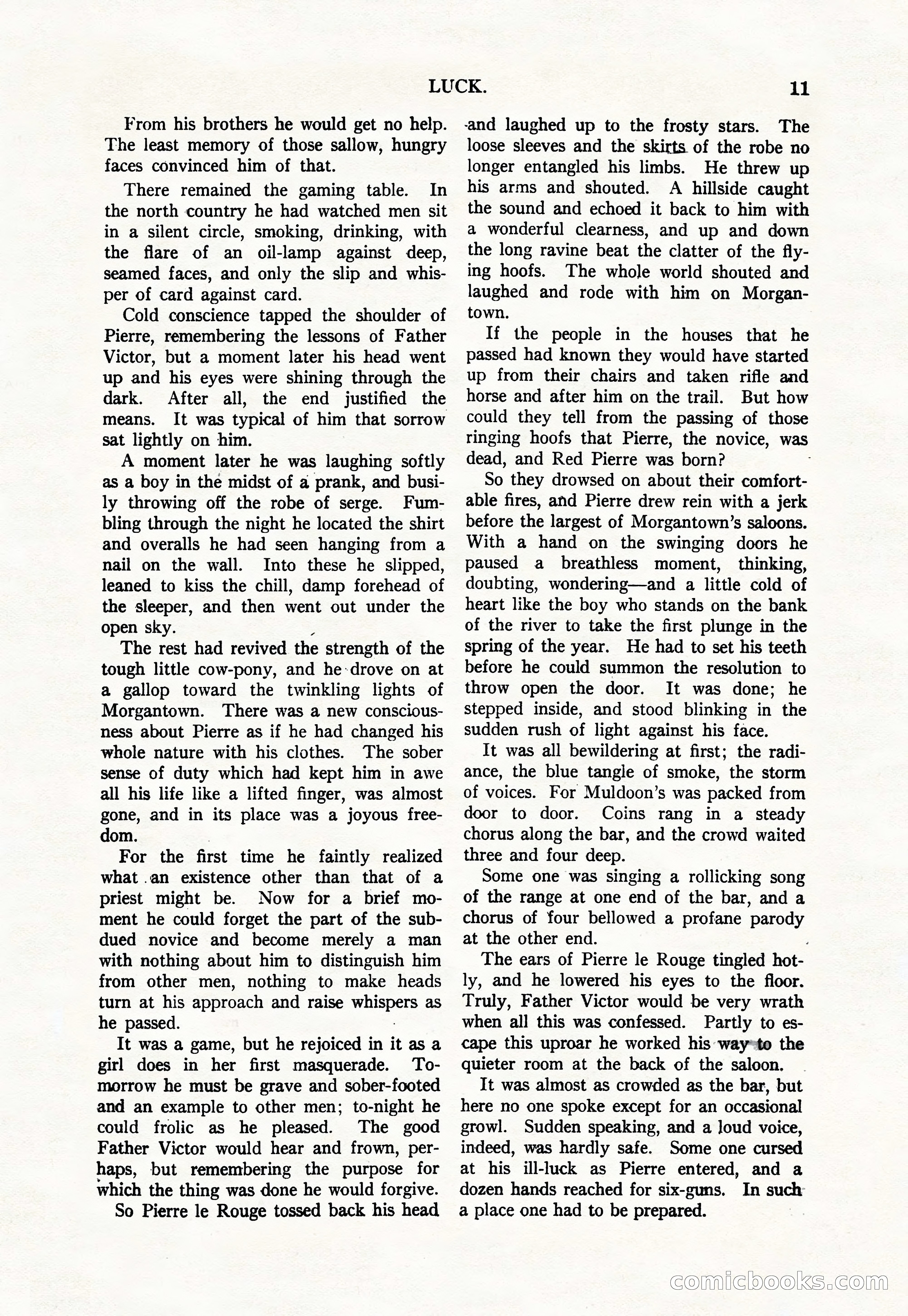 Argosy, Vol. 111, No. 1 — page 21 of 188