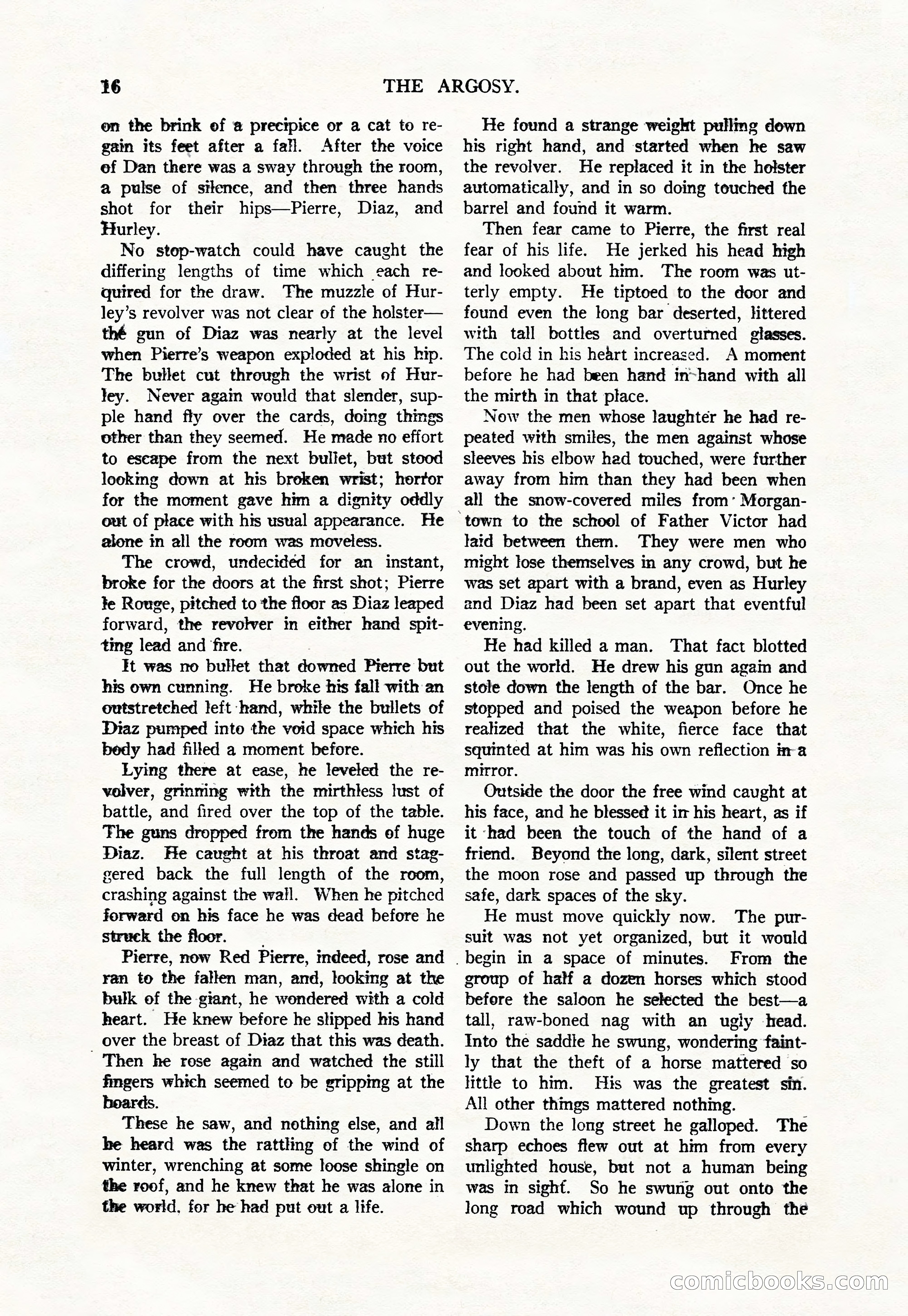 Argosy, Vol. 111, No. 1 — page 26 of 188