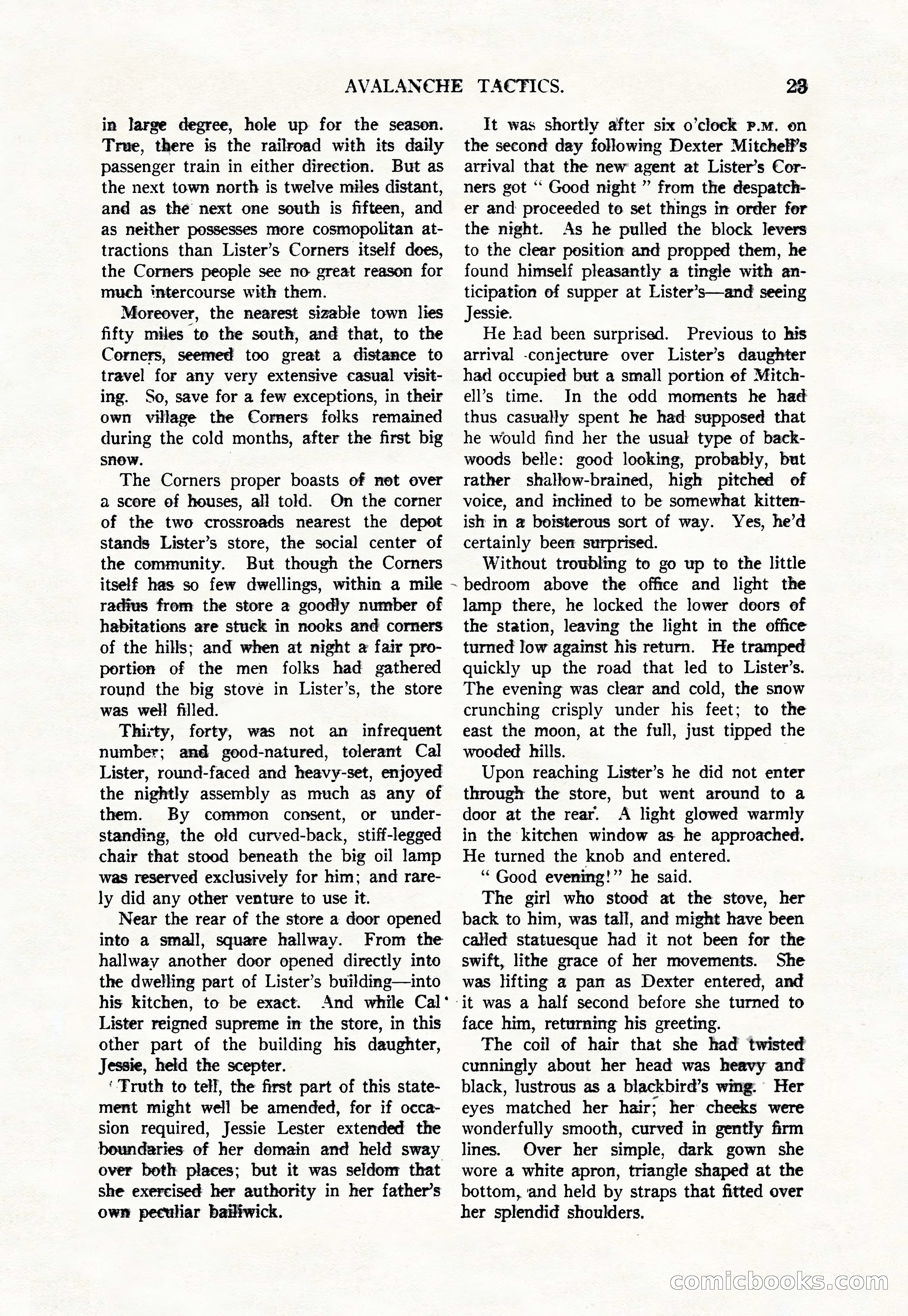 Argosy, Vol. 111, No. 1 — page 33 of 188